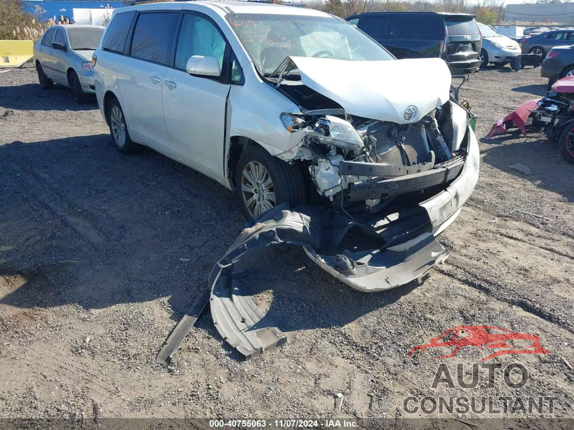 TOYOTA SIENNA 2015 - 5TDDK3DC4FS101226