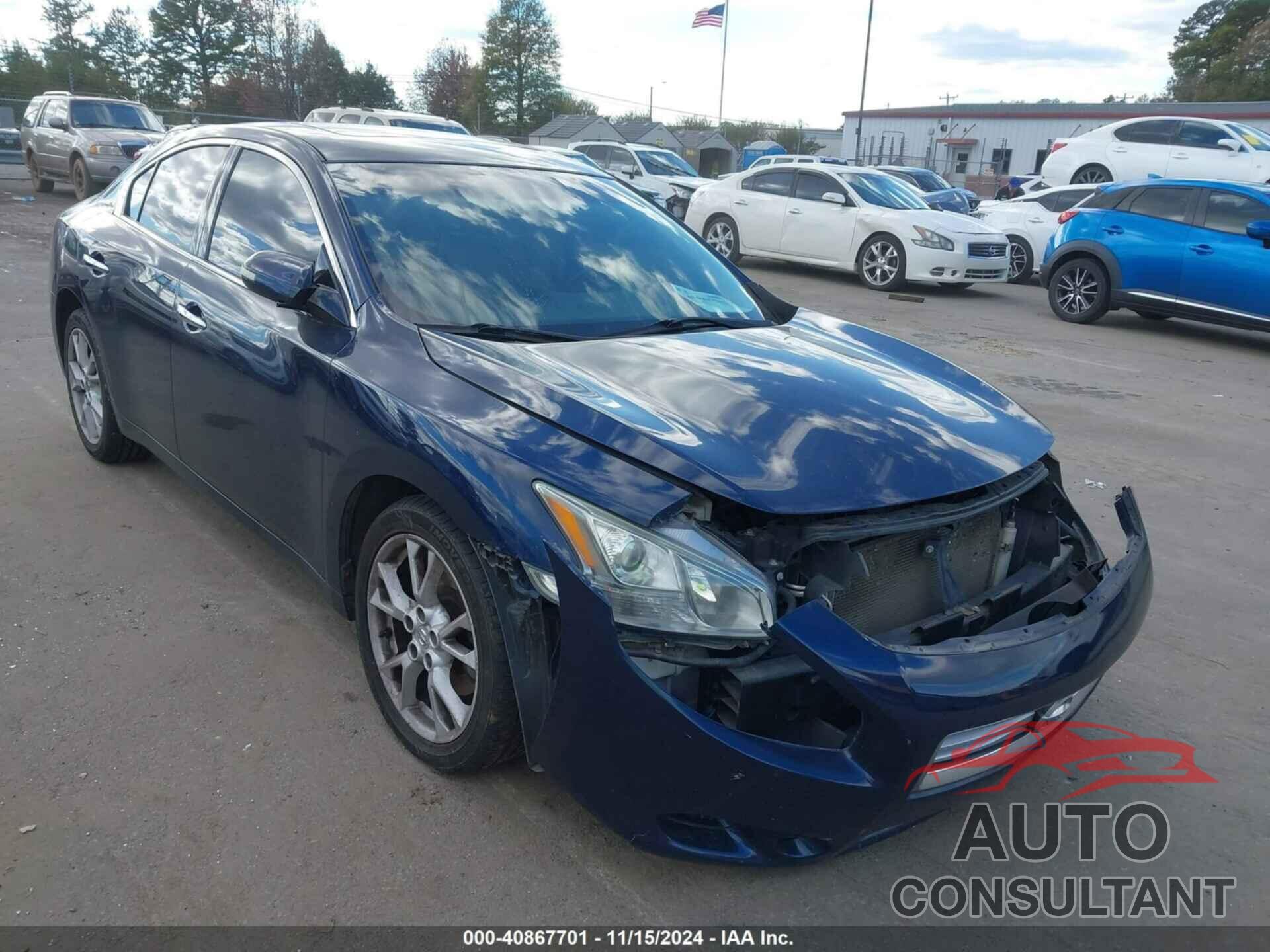 NISSAN MAXIMA 2014 - 1N4AA5AP6EC911780