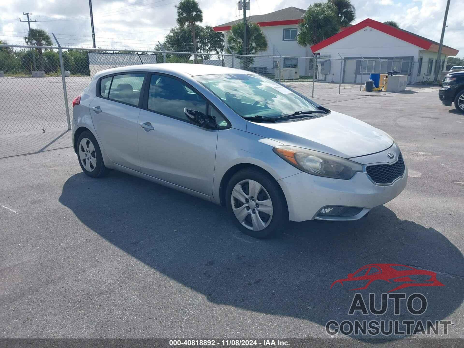 KIA FORTE 2016 - KNAFK5A83G5648271
