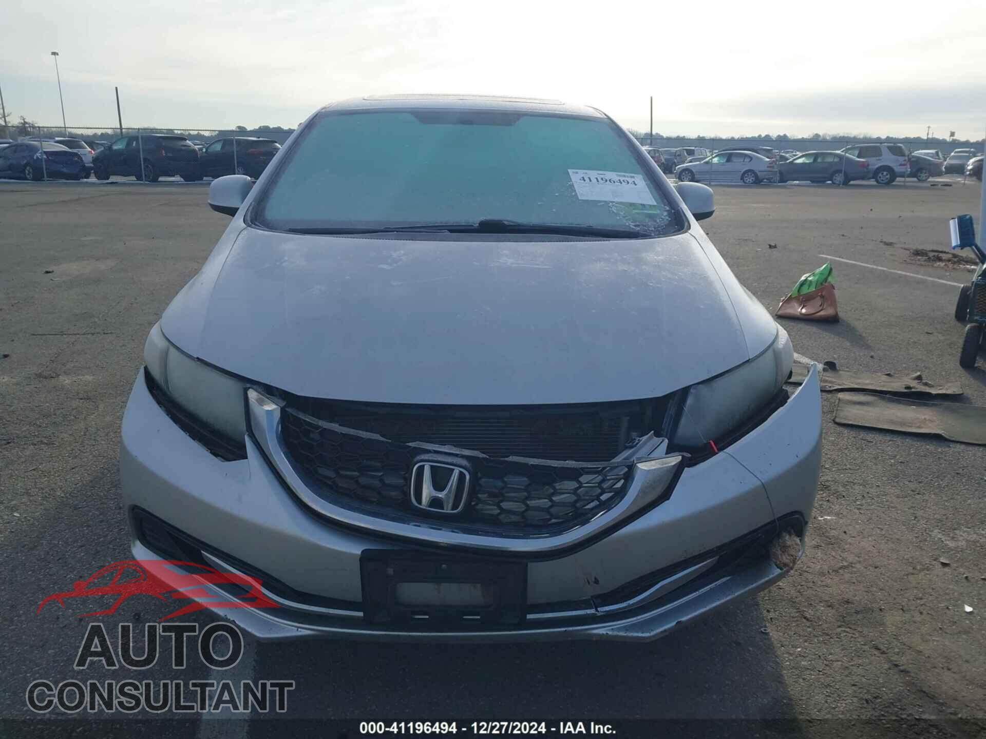 HONDA CIVIC 2013 - 19XFB2F82DE287562