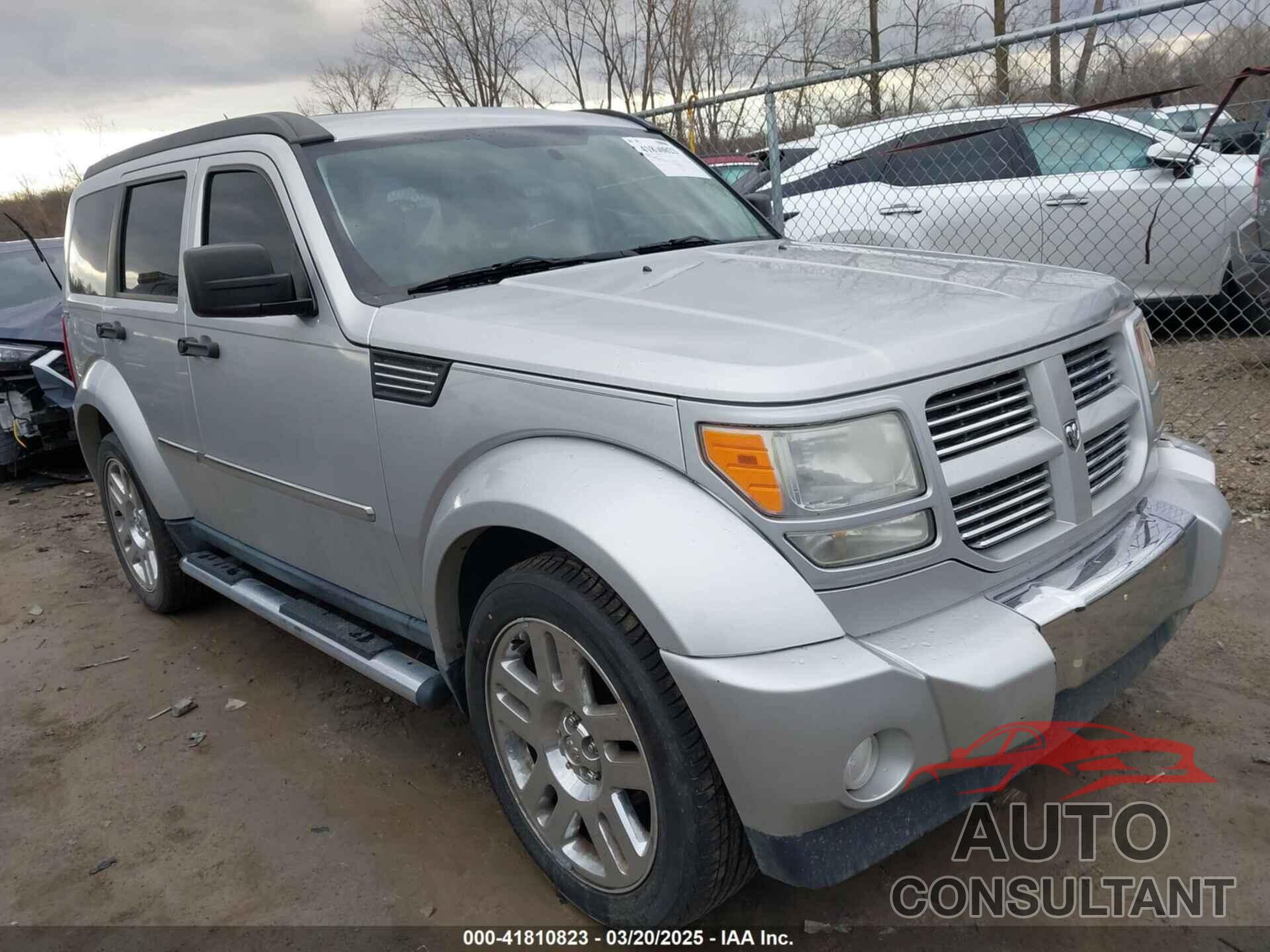 DODGE NITRO 2011 - 1D4PU4GK6BW607590