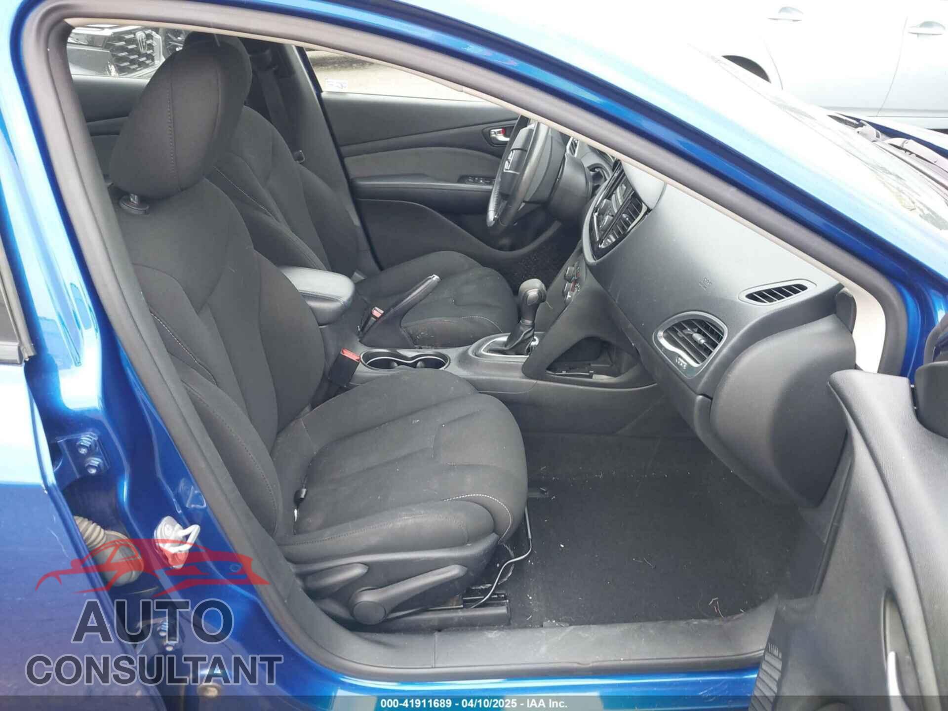 DODGE DART 2013 - 1C3CDFBA2DD336813