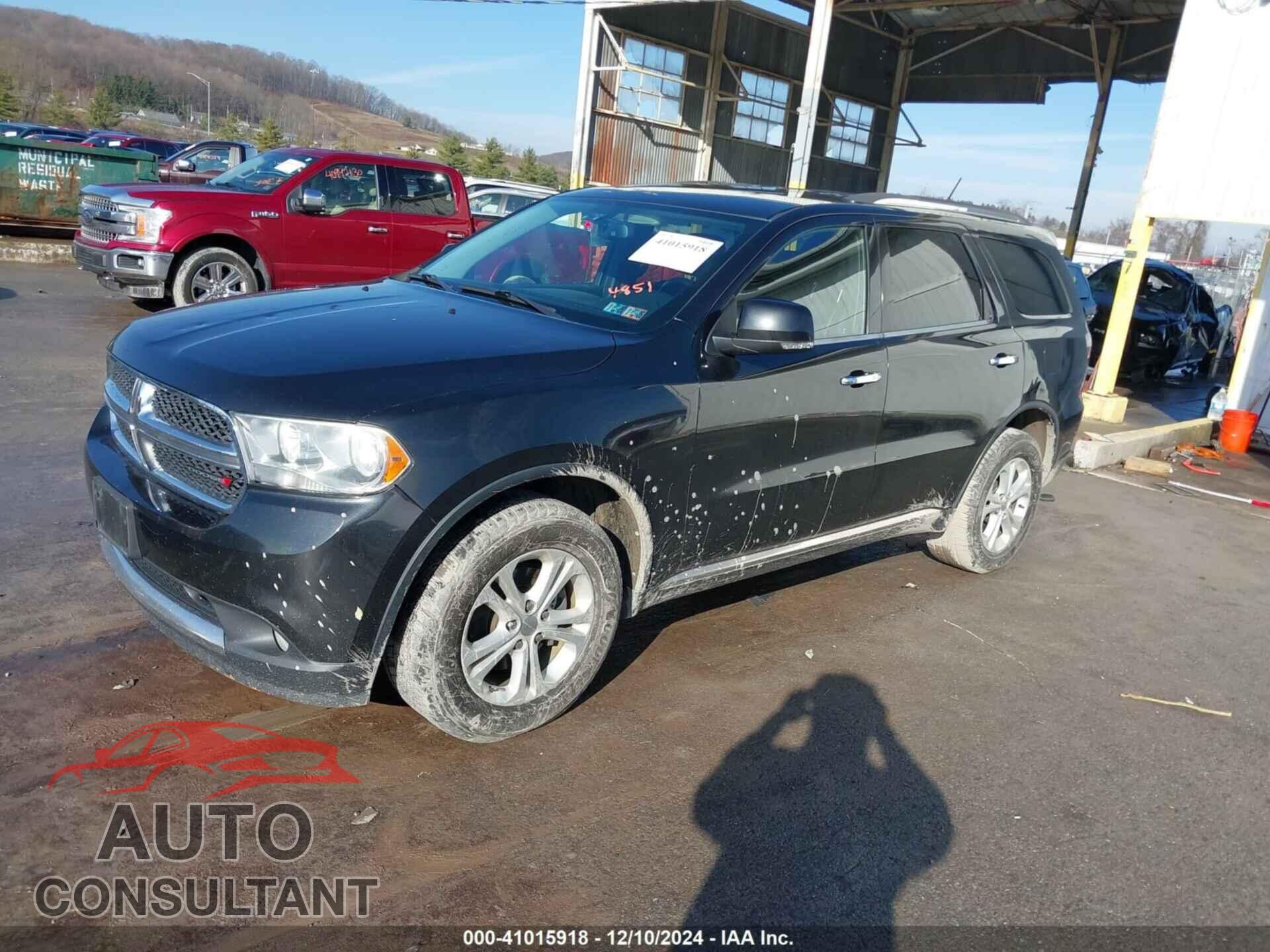 DODGE DURANGO 2013 - 1C4RDJDG6DC664851