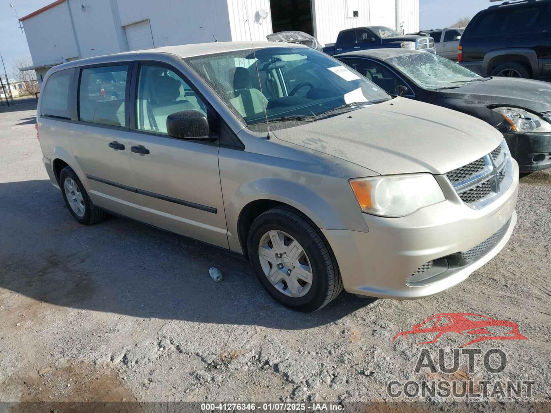 DODGE GRAND CARAVAN 2012 - 2C4RDGBGXCR311766