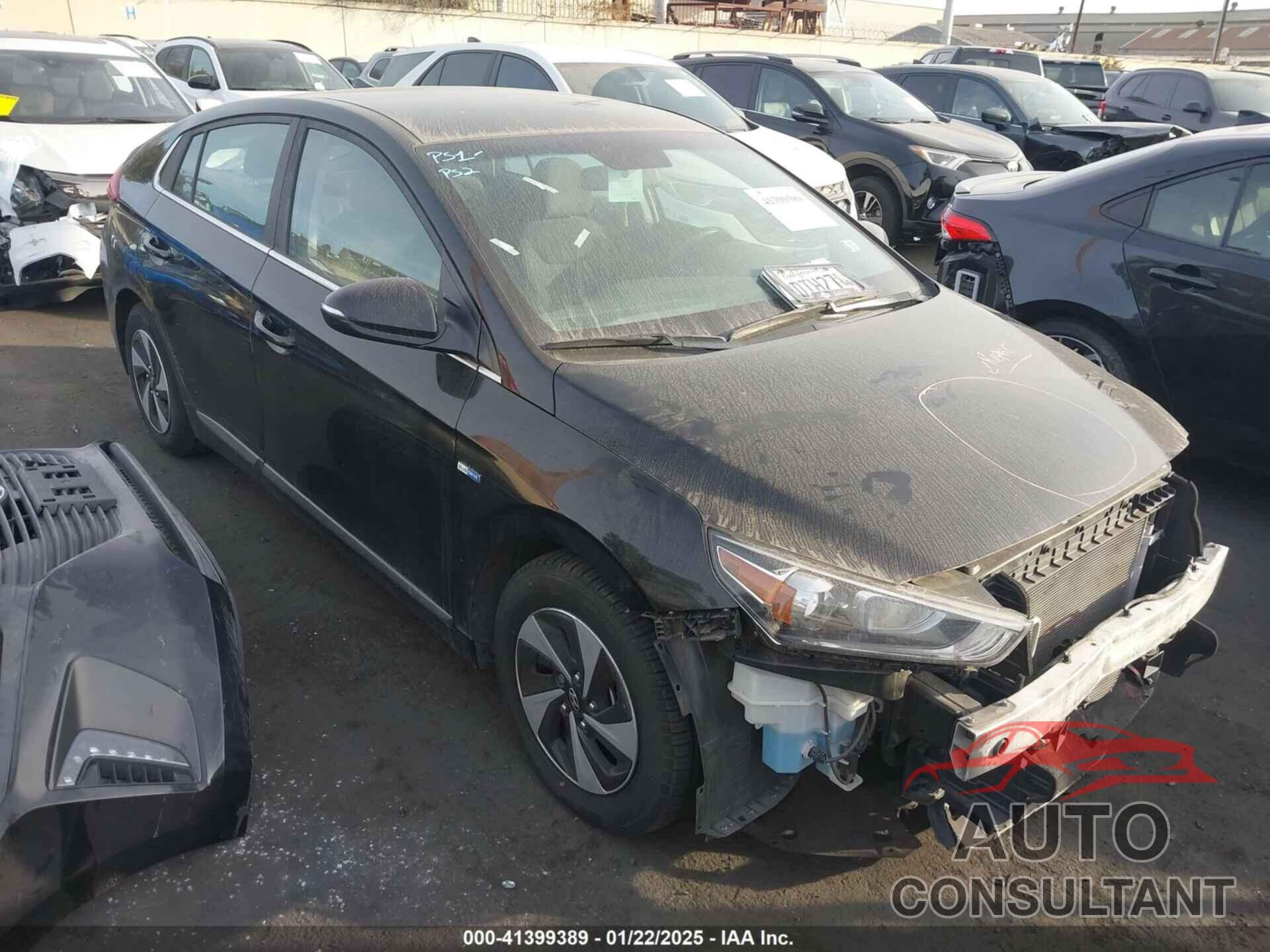 HYUNDAI IONIQ HYBRID 2018 - KMHC75LCXJU068940