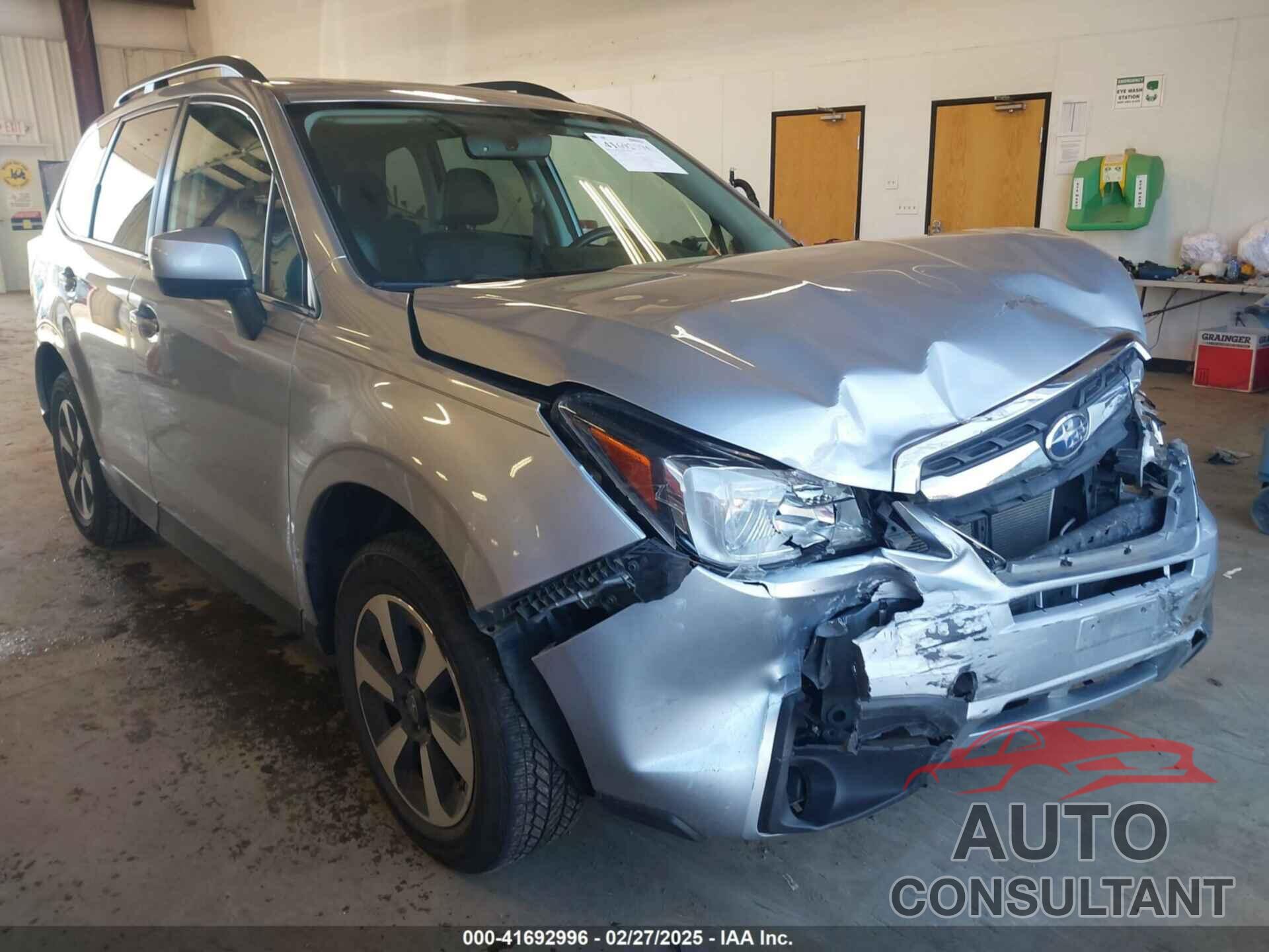 SUBARU FORESTER 2018 - JF2SJALC1JH452903