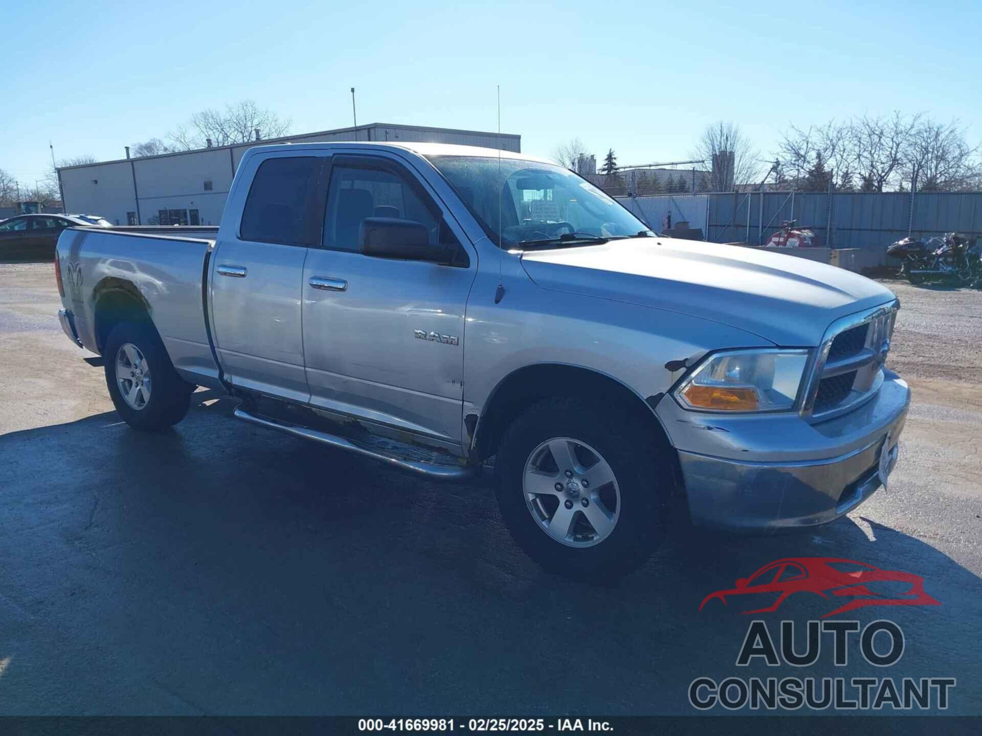 DODGE RAM 1500 2009 - 1D3HV18P69S803674