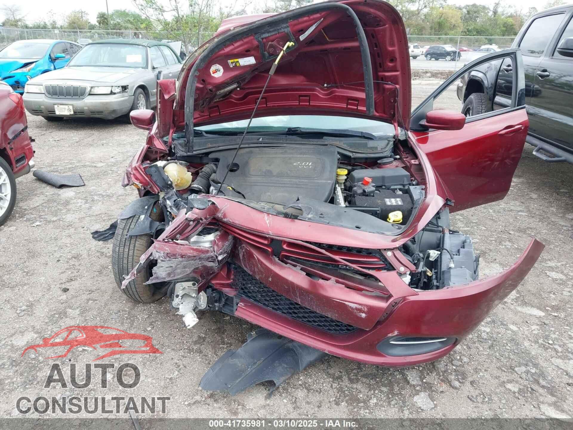 DODGE DART 2015 - 1C3CDFAA8FD346508