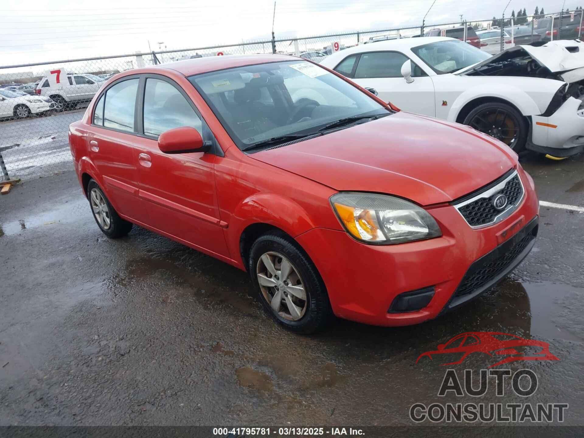 KIA RIO 2011 - KNADH4A35B6714486