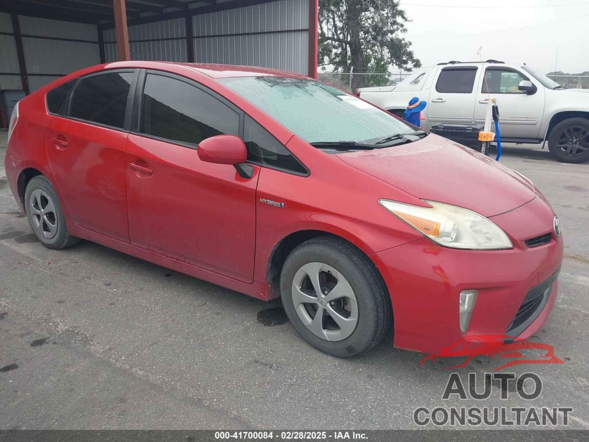 TOYOTA PRIUS 2012 - JTDKN3DU1C1609508