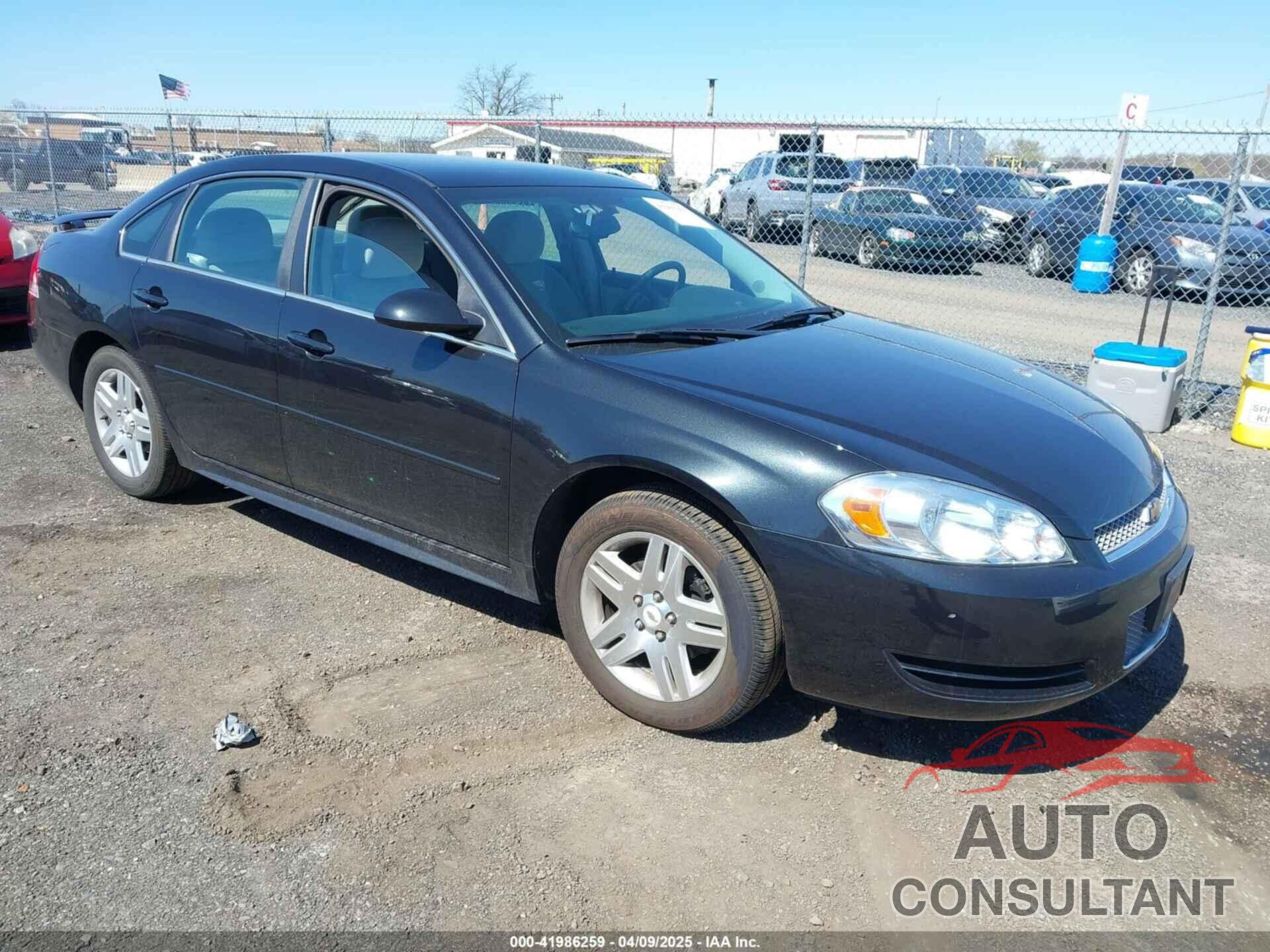CHEVROLET IMPALA 2012 - 2G1WB5E34C1263646