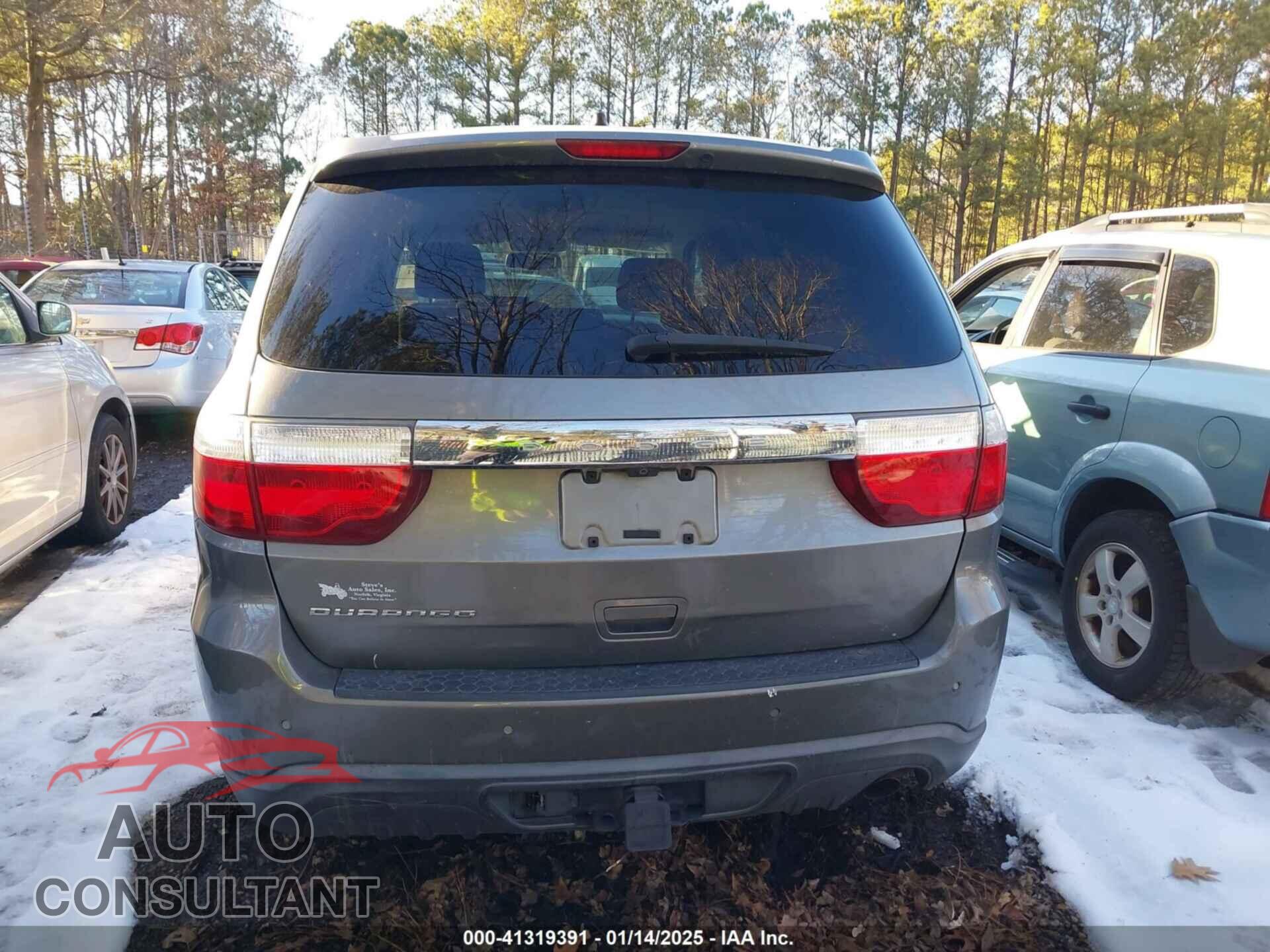 DODGE DURANGO 2013 - 1C4RDHAG3DC608329