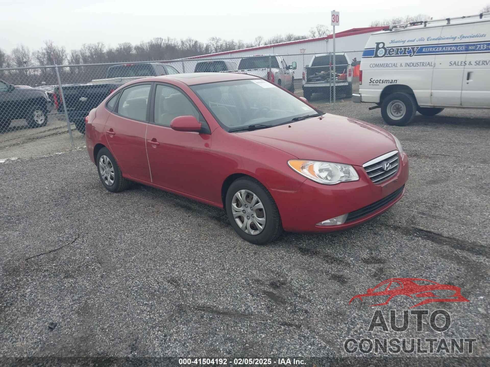 HYUNDAI ELANTRA 2009 - KMHDU46D09U822385