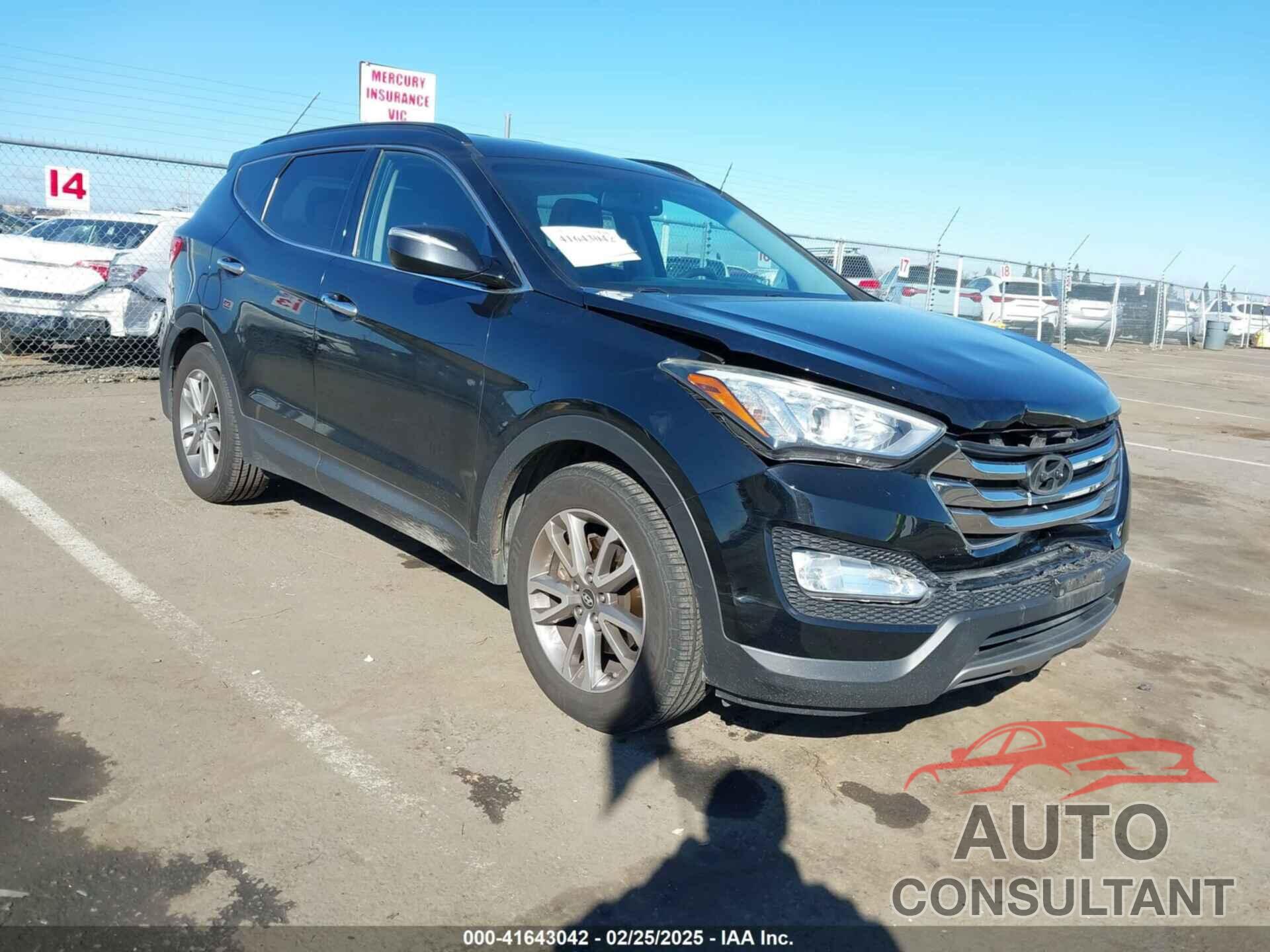 HYUNDAI SANTA FE SPORT 2014 - 5XYZU3LA1EG149195