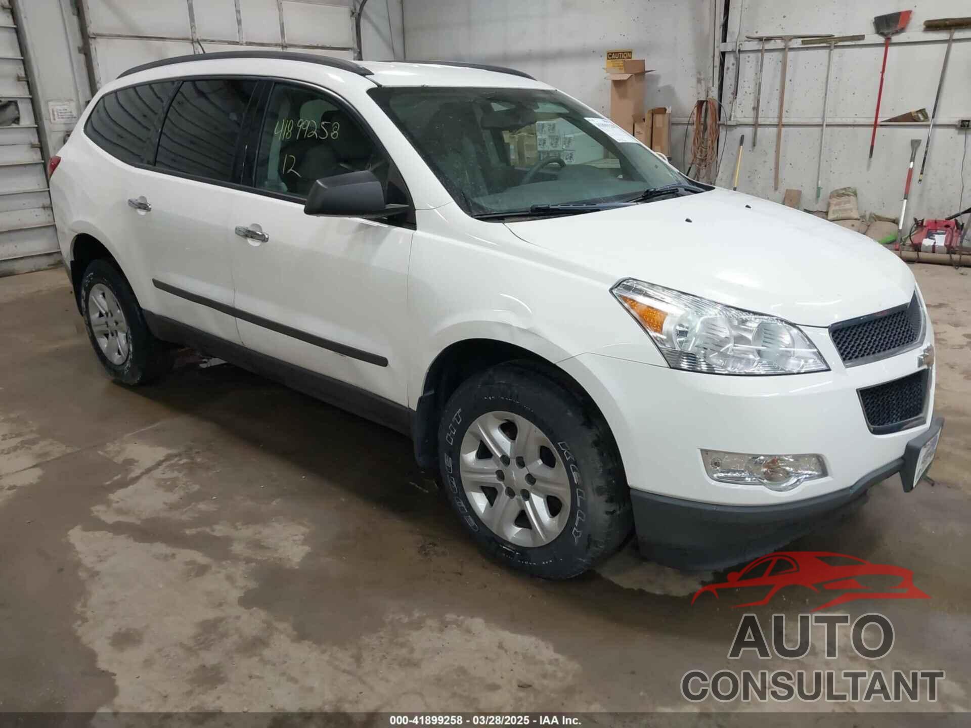 CHEVROLET TRAVERSE 2012 - 1GNKREED9CJ408445