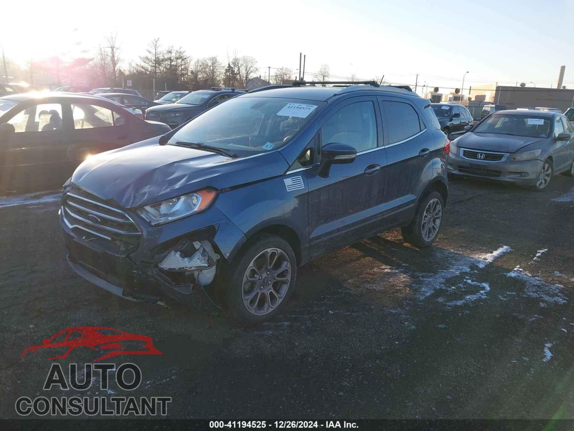 FORD ECOSPORT 2021 - MAJ6S3KL7MC452549