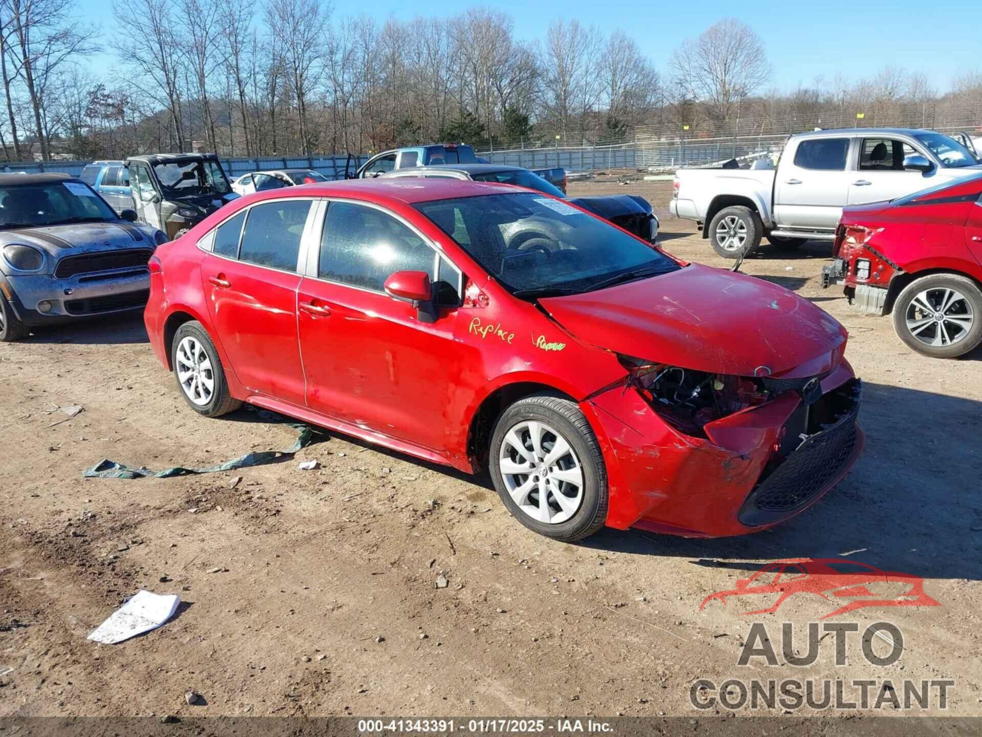 TOYOTA COROLLA 2021 - JTDEPMAE1MJ153358
