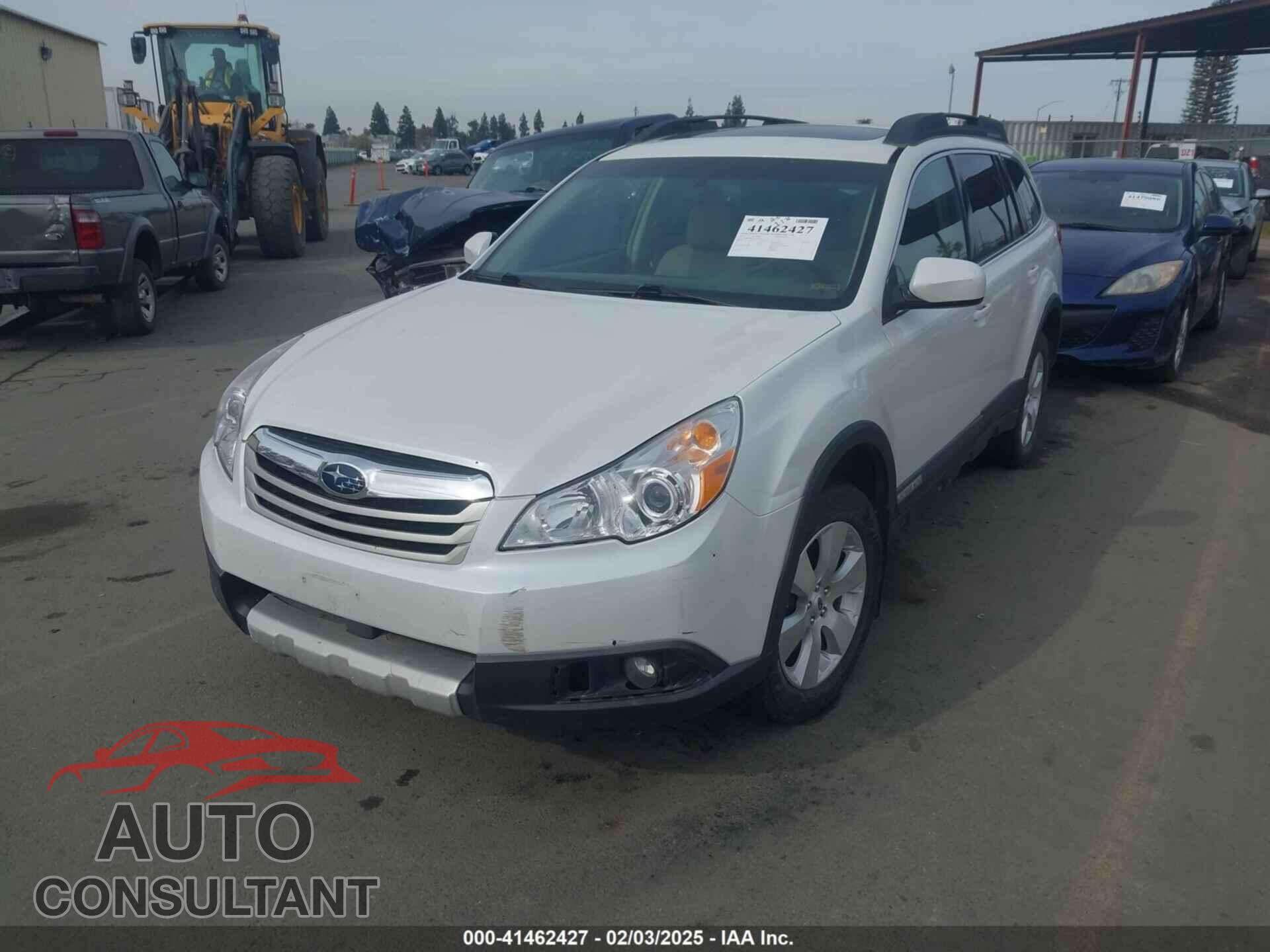 SUBARU OUTBACK 2012 - 4S4BRDKC5C2250528