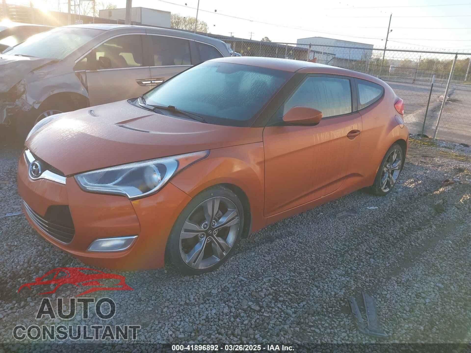 HYUNDAI VELOSTER 2012 - KMHTC6AD5CU044657