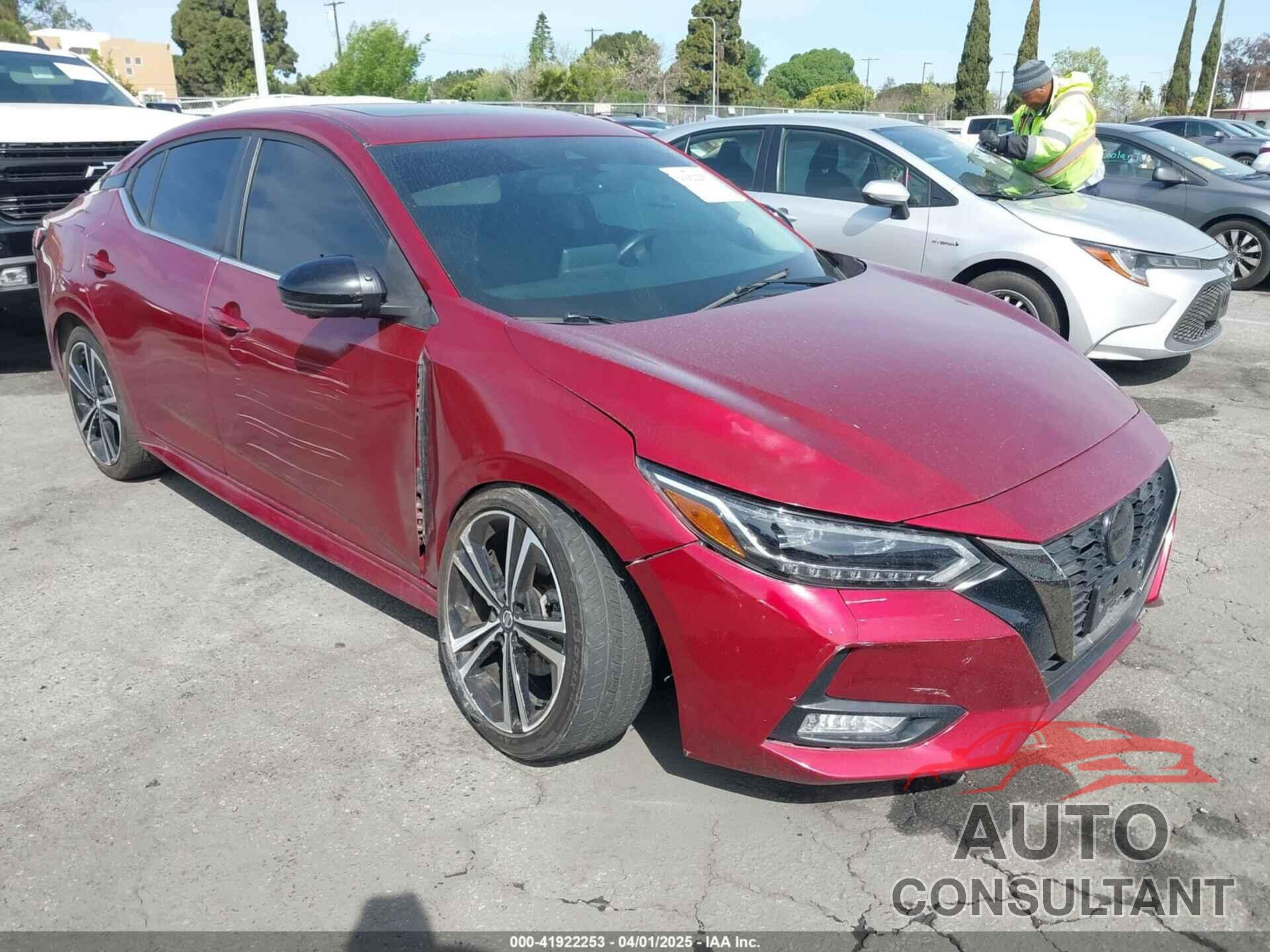 NISSAN SENTRA 2020 - 3N1AB8DVXLY230323