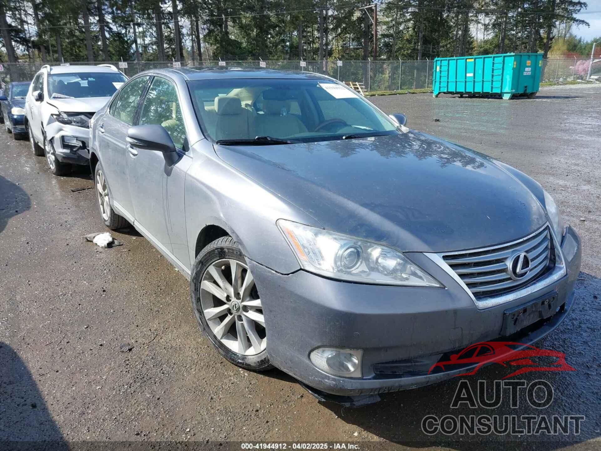 LEXUS ES 350 2012 - JTHBK1EG8C2489513