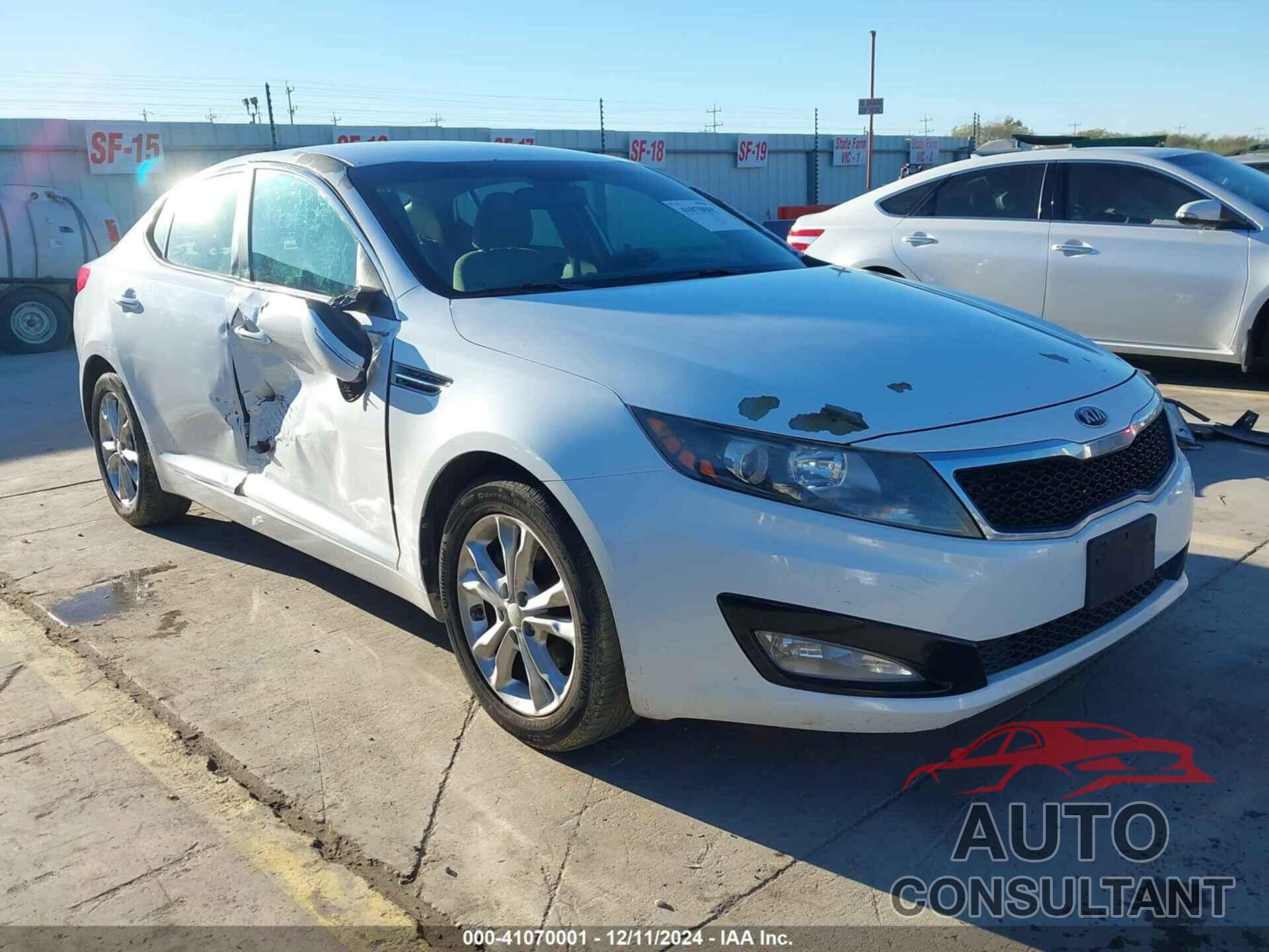 KIA OPTIMA 2013 - 5XXGM4A76DG168445