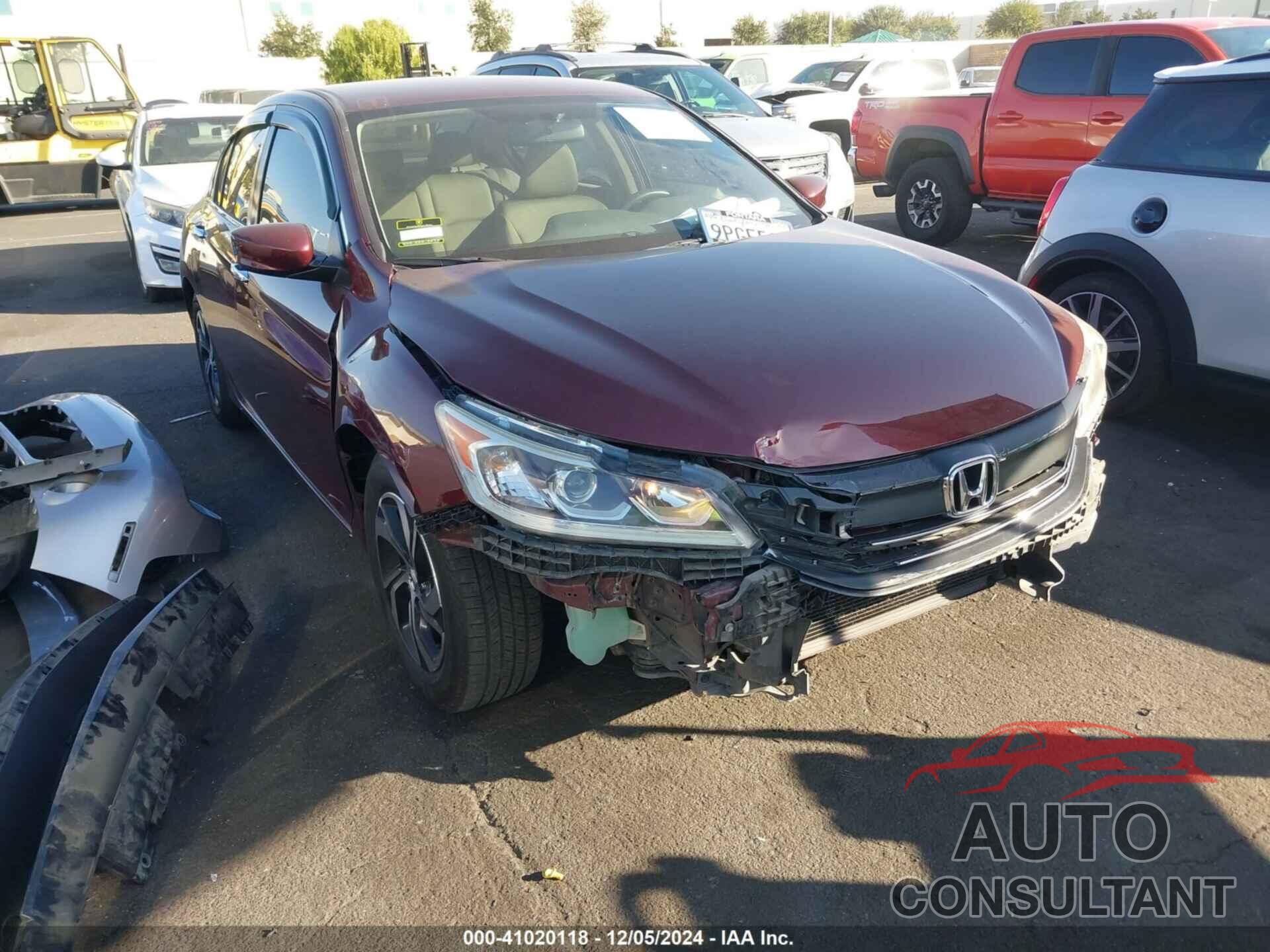 HONDA ACCORD 2016 - 1HGCR2F30GA123870