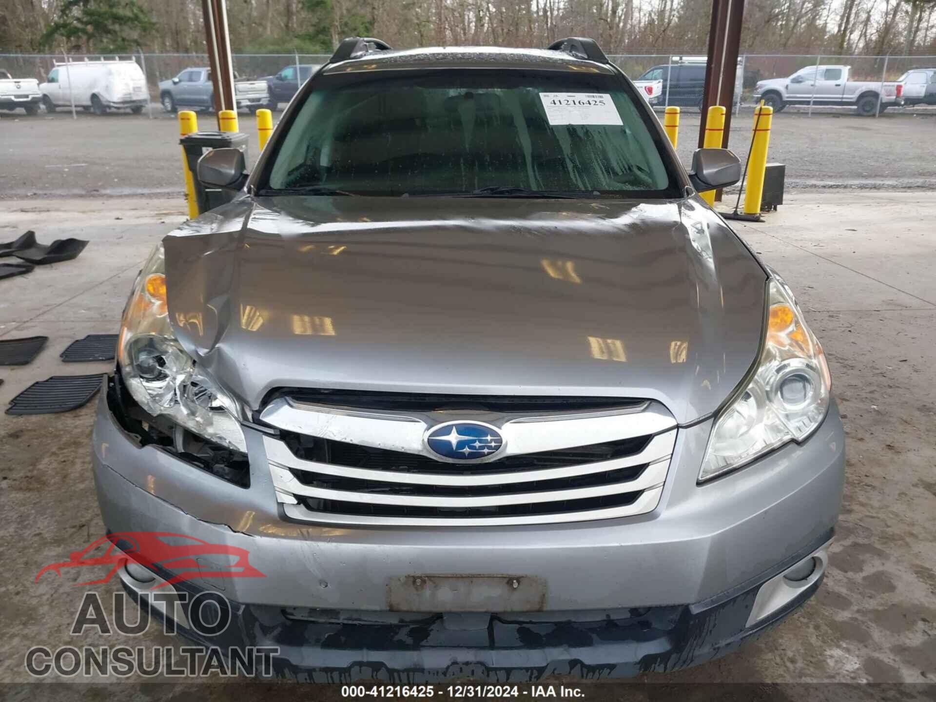 SUBARU OUTBACK 2010 - 4S4BRBGC3A3375886