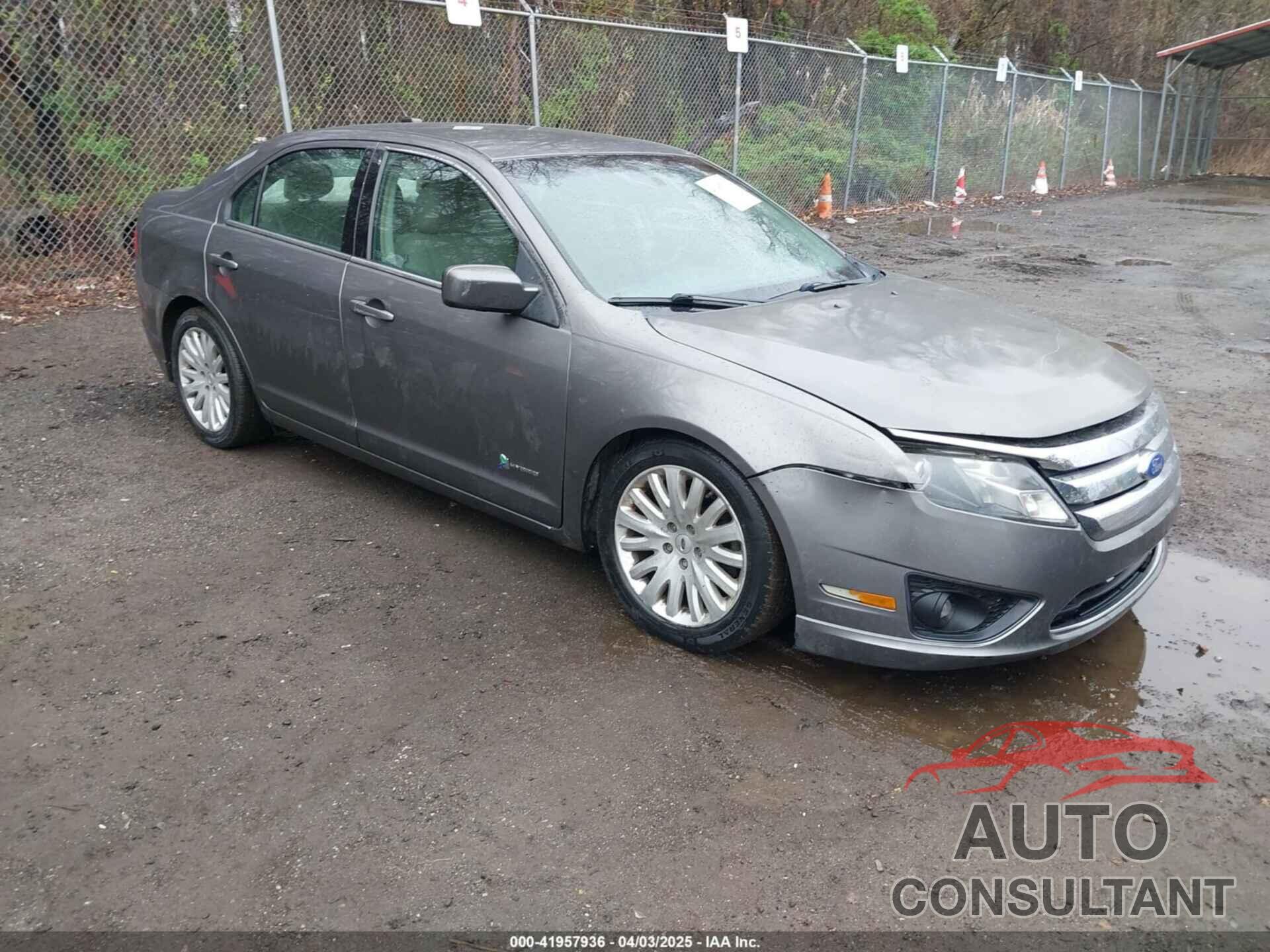 FORD FUSION HYBRID 2012 - 3FADP0L34CR215667