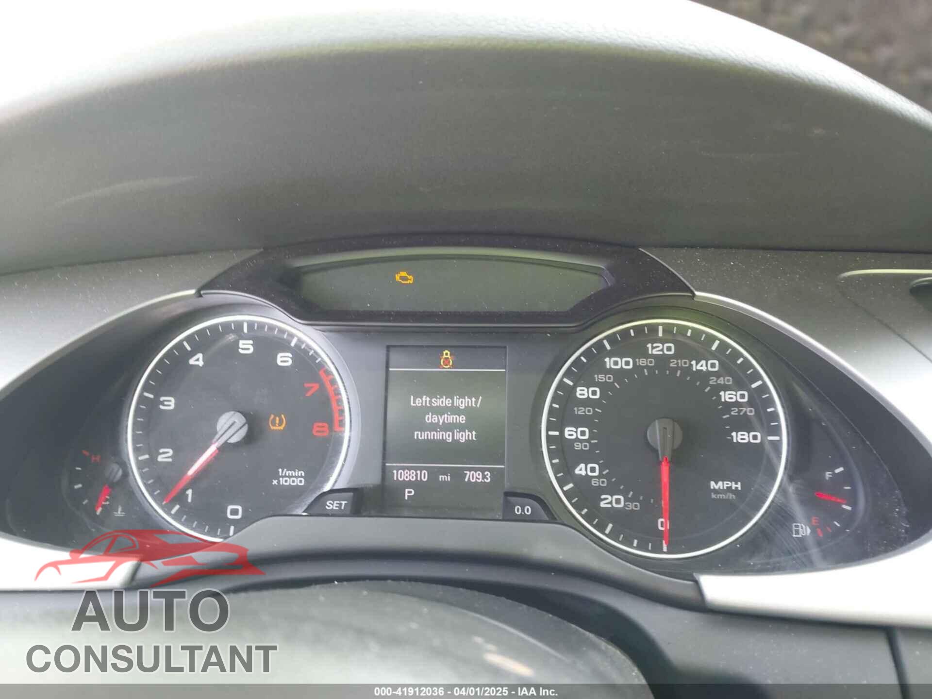 AUDI A4 2012 - WAUFFAFL7CN016670