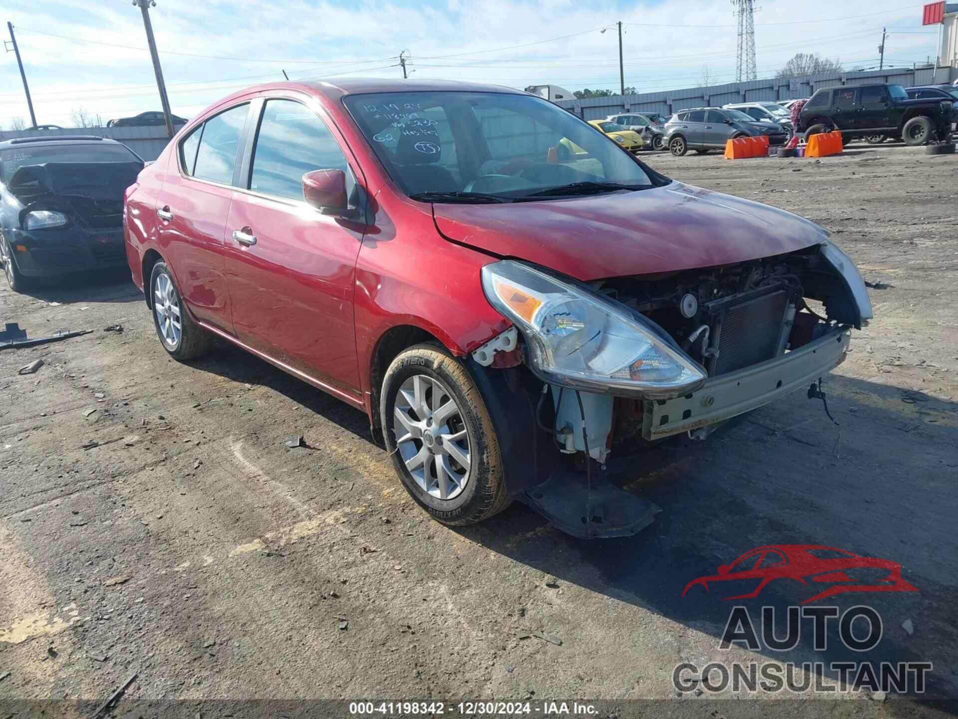 NISSAN VERSA 2018 - 3N1CN7AP7JL845230