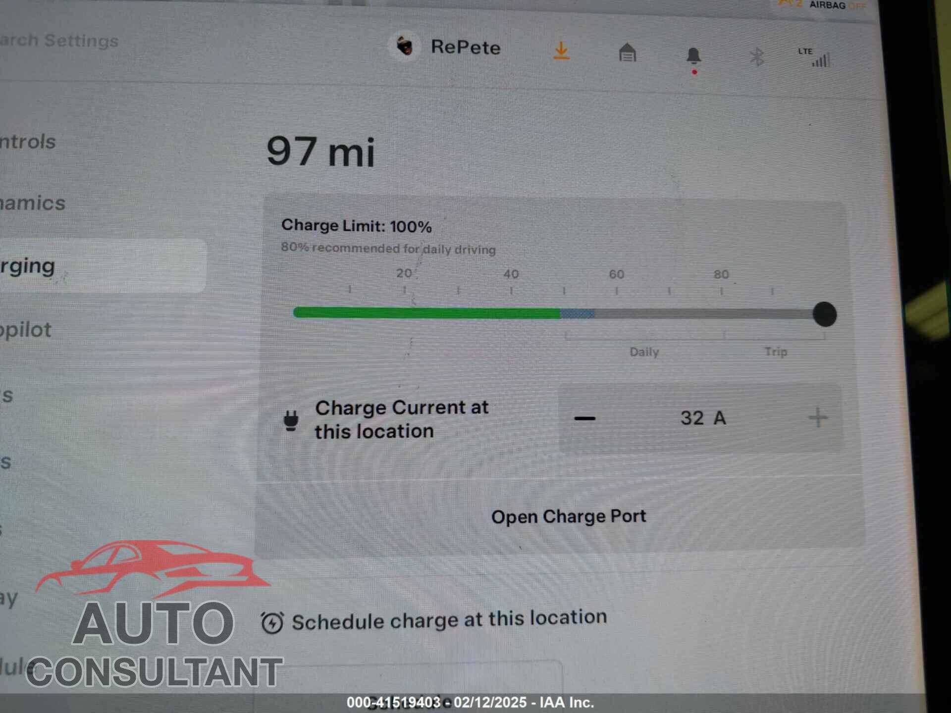 TESLA MODEL 3 2019 - 5YJ3E1EA3KF482909