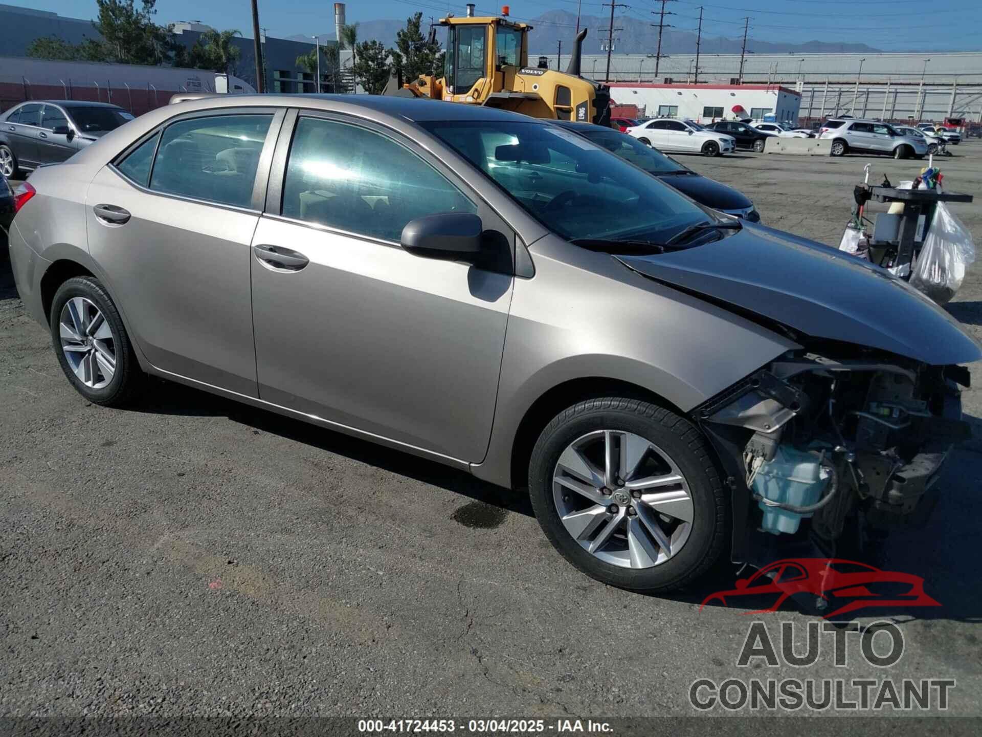 TOYOTA COROLLA 2014 - 5YFBPRHE7EP080757