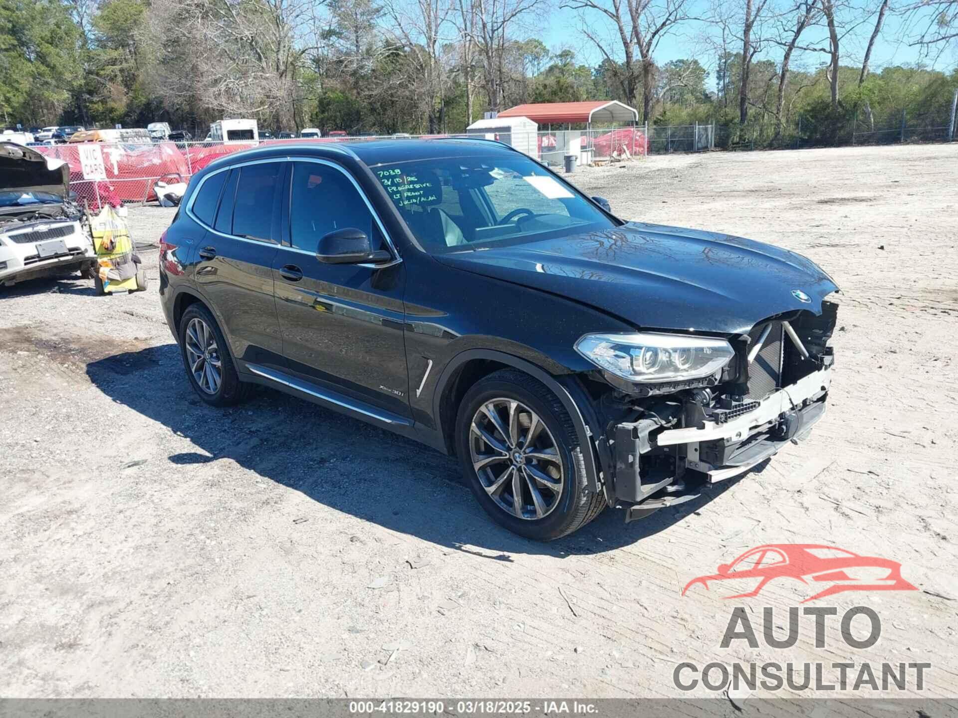 BMW X3 2018 - 5UXTR9C53JLC79377
