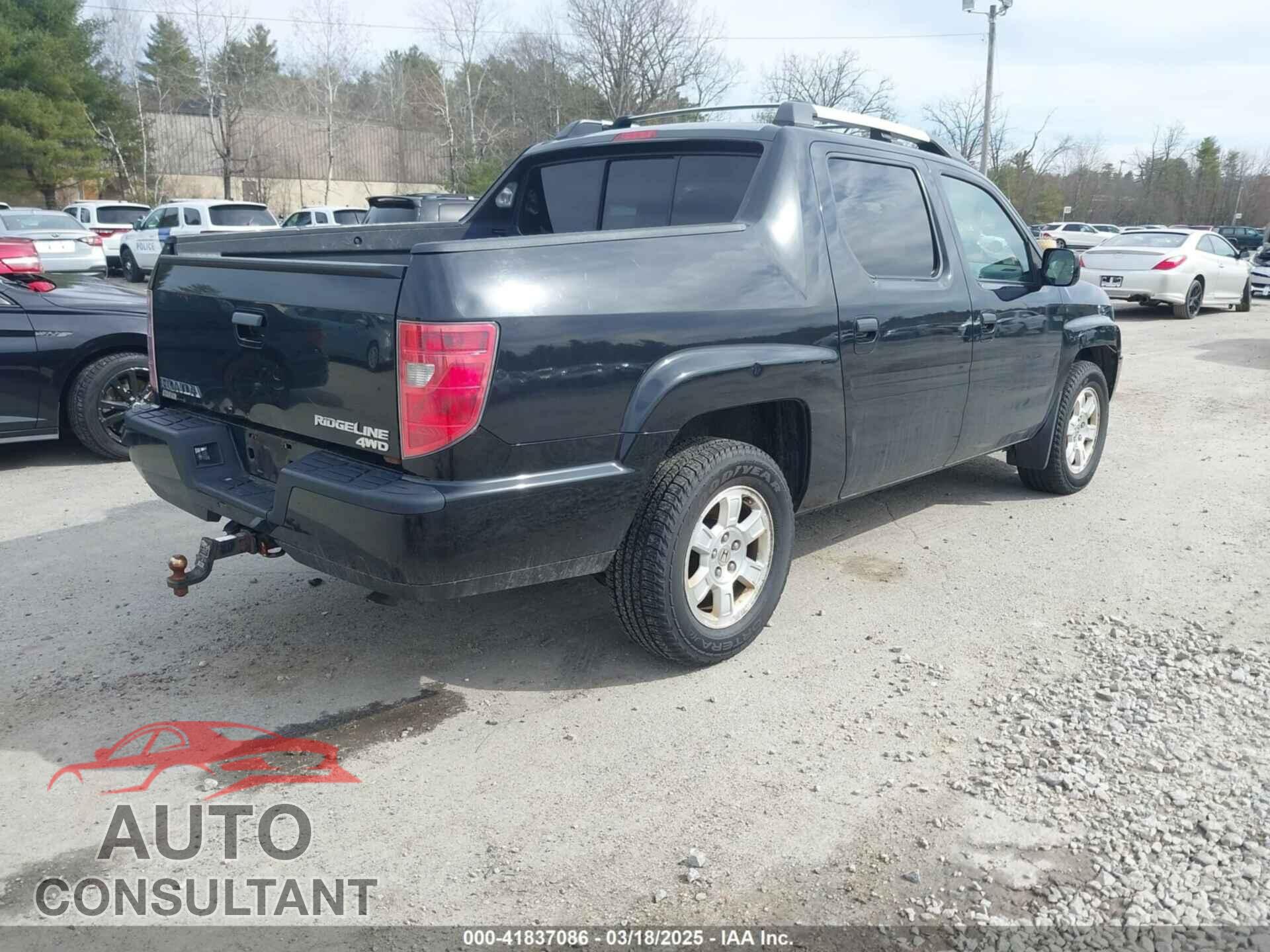 HONDA RIDGELINE 2011 - 5FPYK1F4XBB453373
