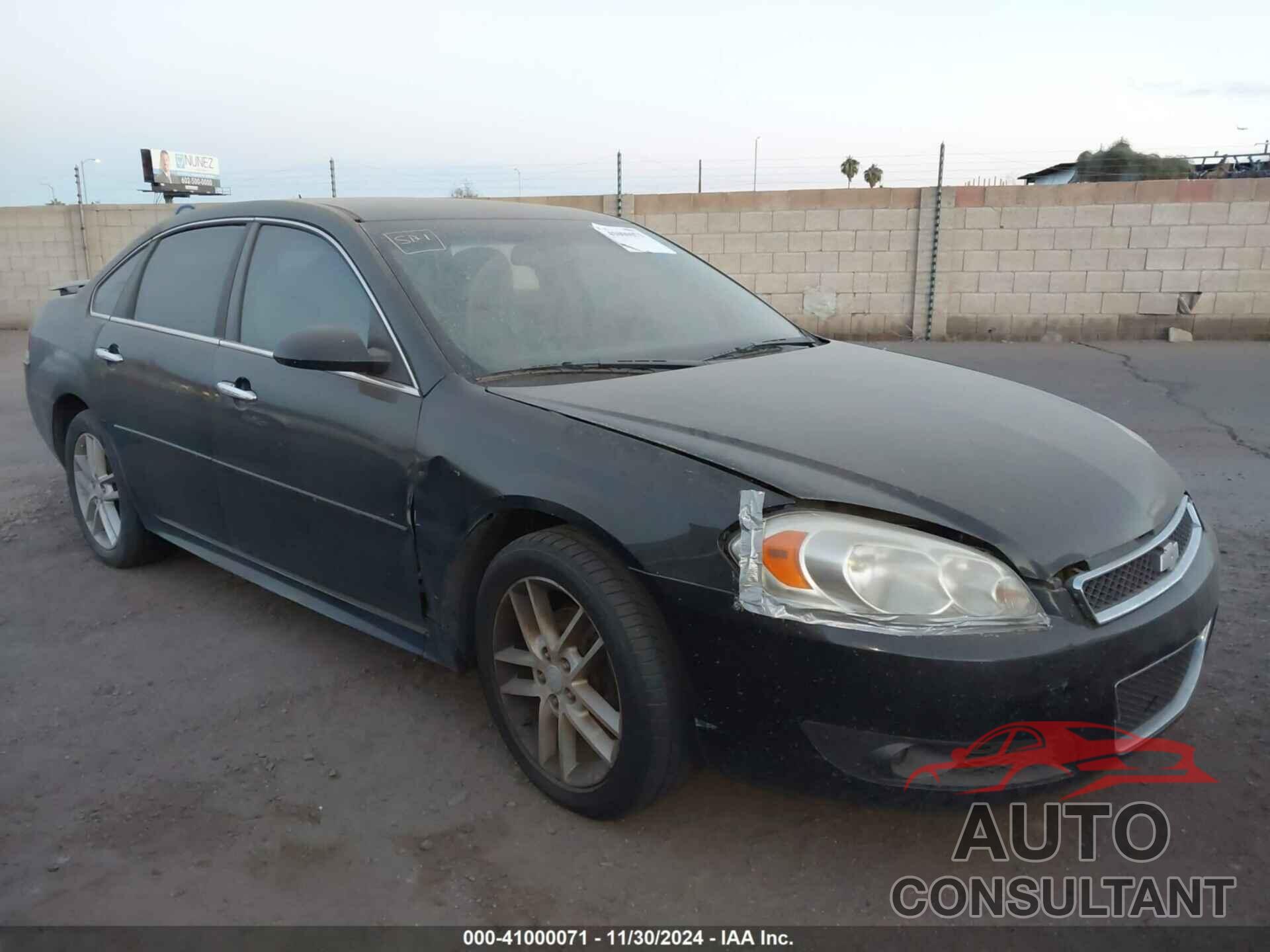 CHEVROLET IMPALA 2013 - 2G1WC5E38D1199142