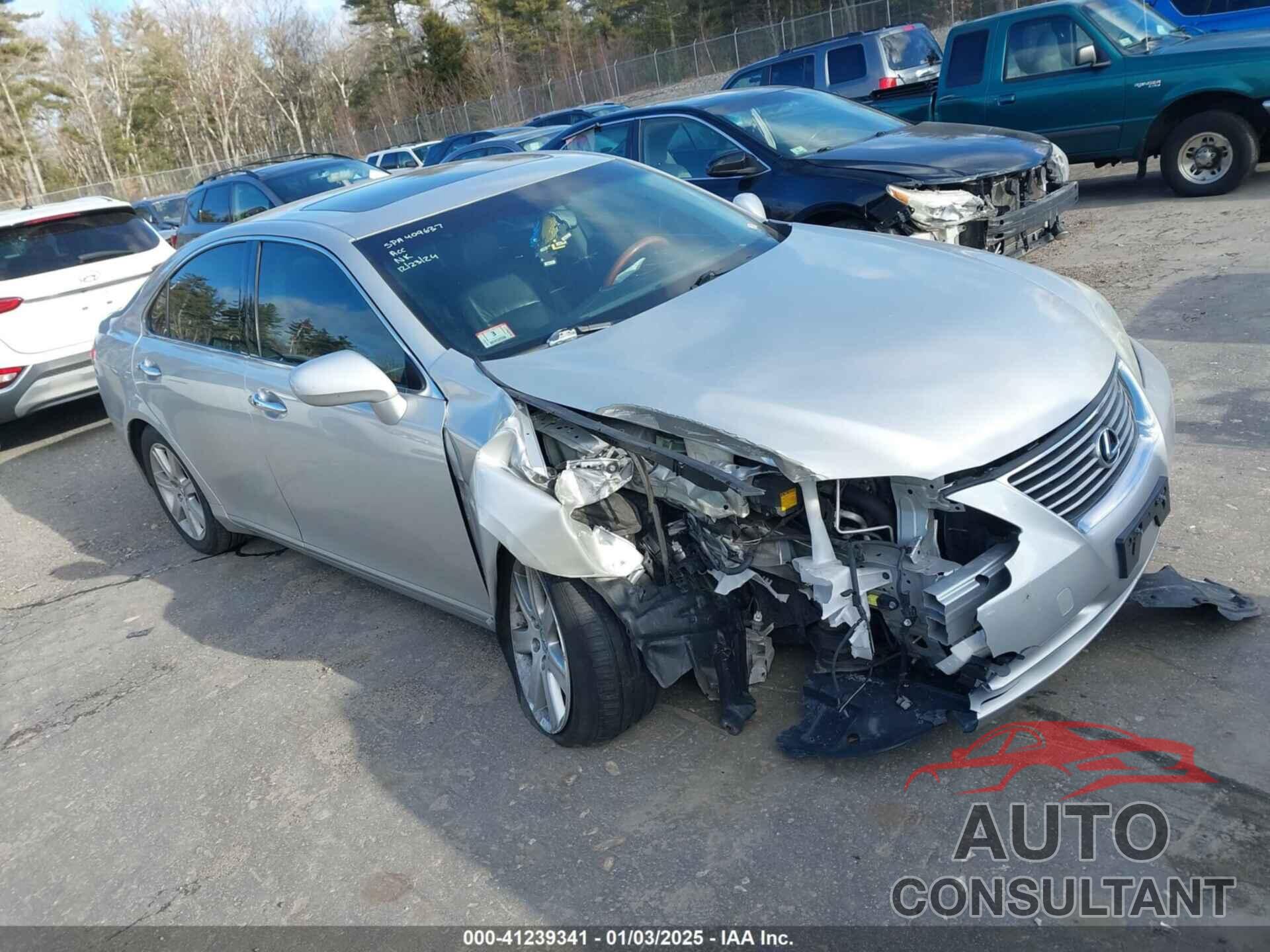 LEXUS ES 350 2009 - JTHBJ46G692310154
