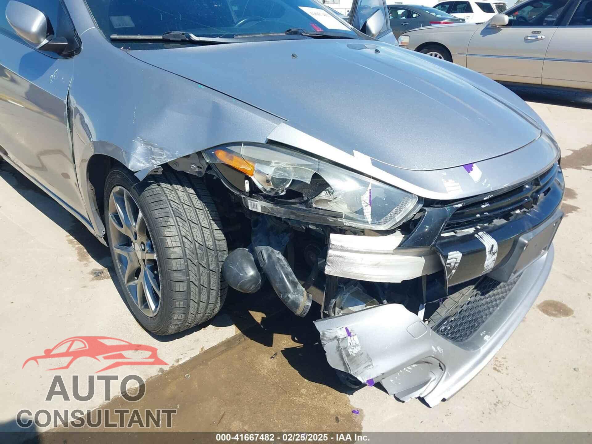 DODGE DART 2014 - 1C3CDFBB0ED831926