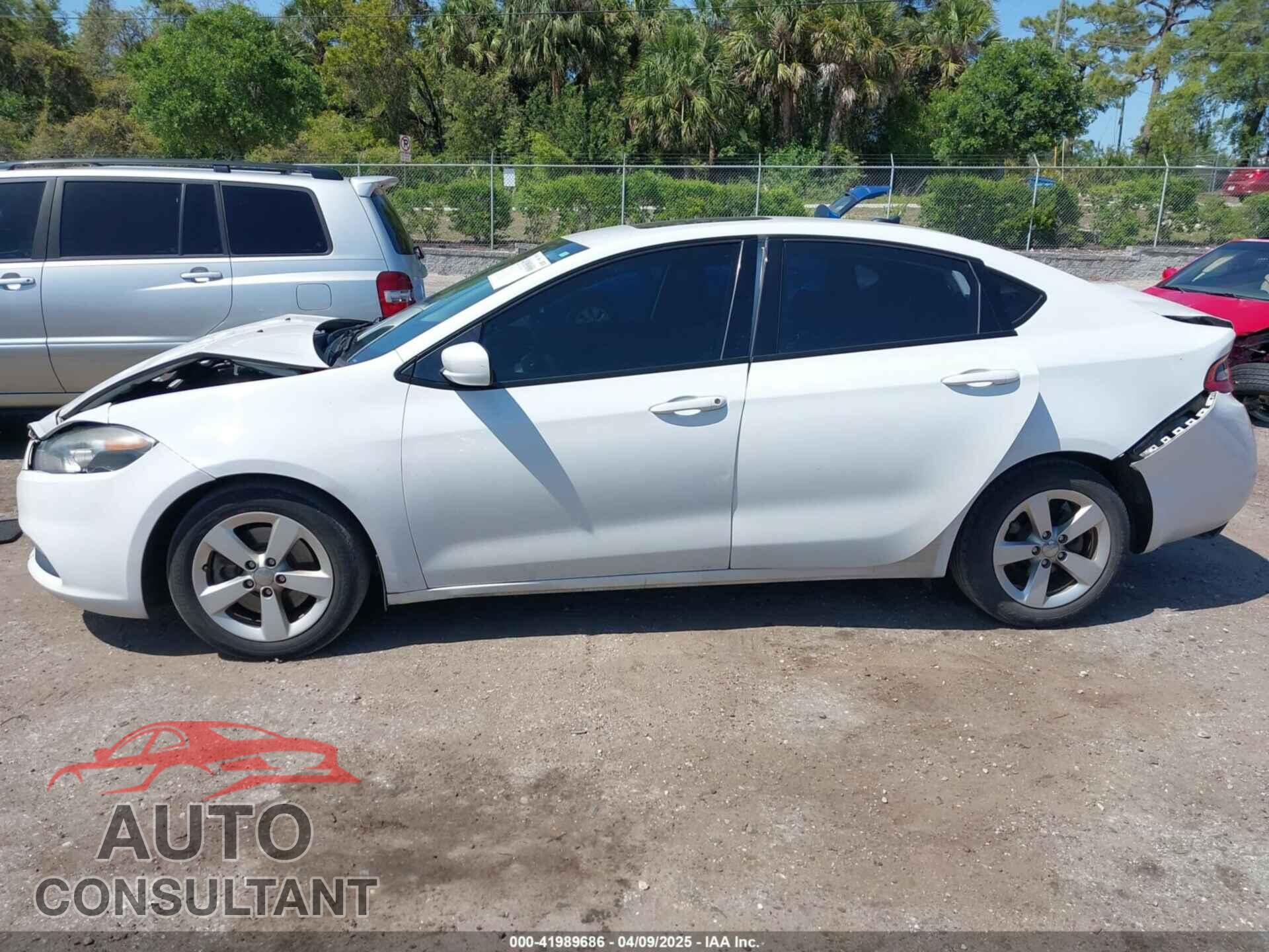 DODGE DART 2015 - 1C3CDFBB0FD121068