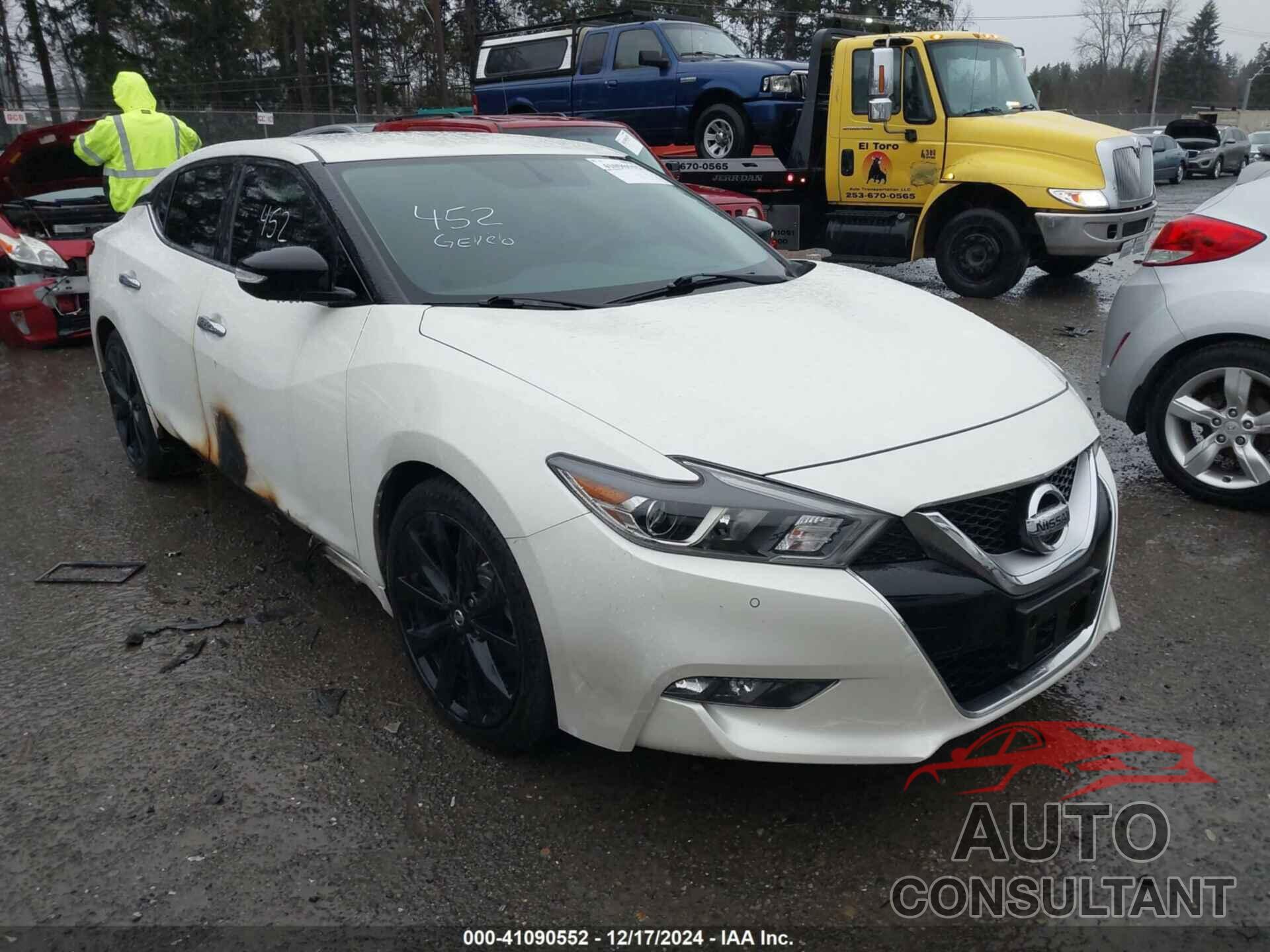 NISSAN MAXIMA 2017 - 1N4AA6AP7HC390269