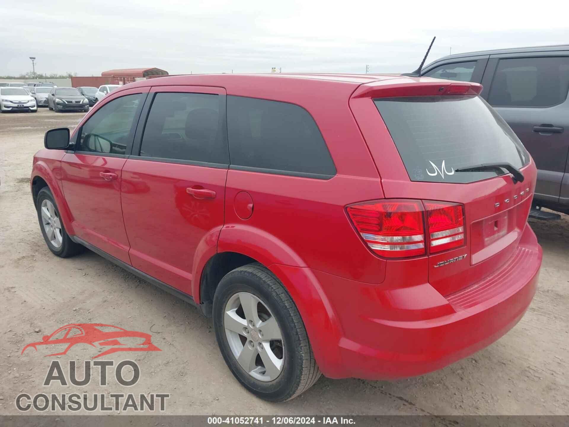 DODGE JOURNEY 2013 - 3C4PDCABXDT659717