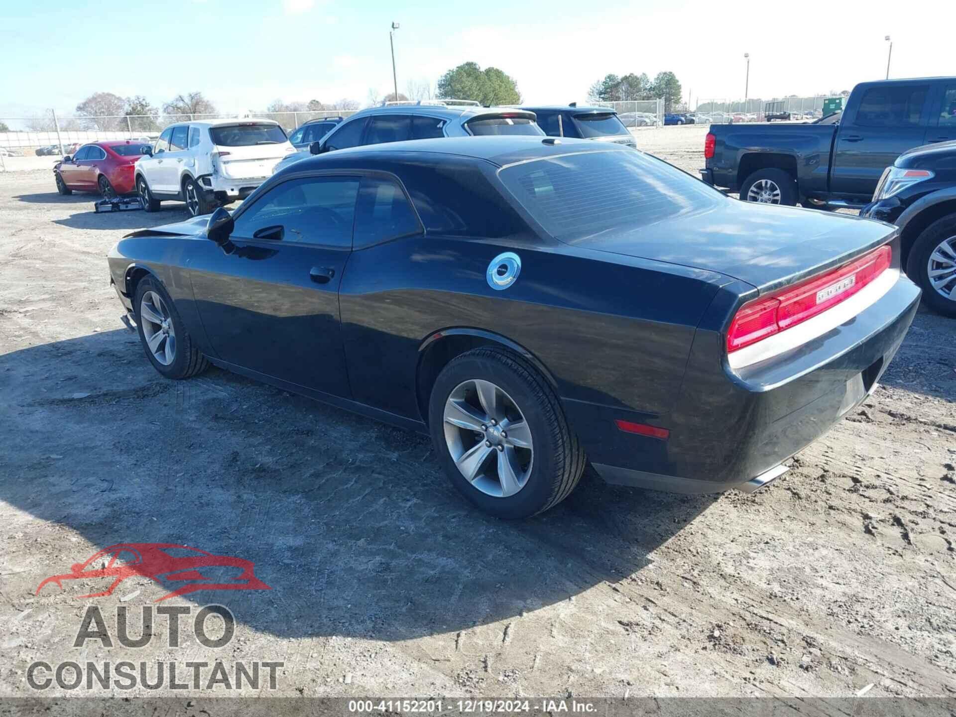 DODGE CHALLENGER 2012 - 2C3CDYAG5CH208567