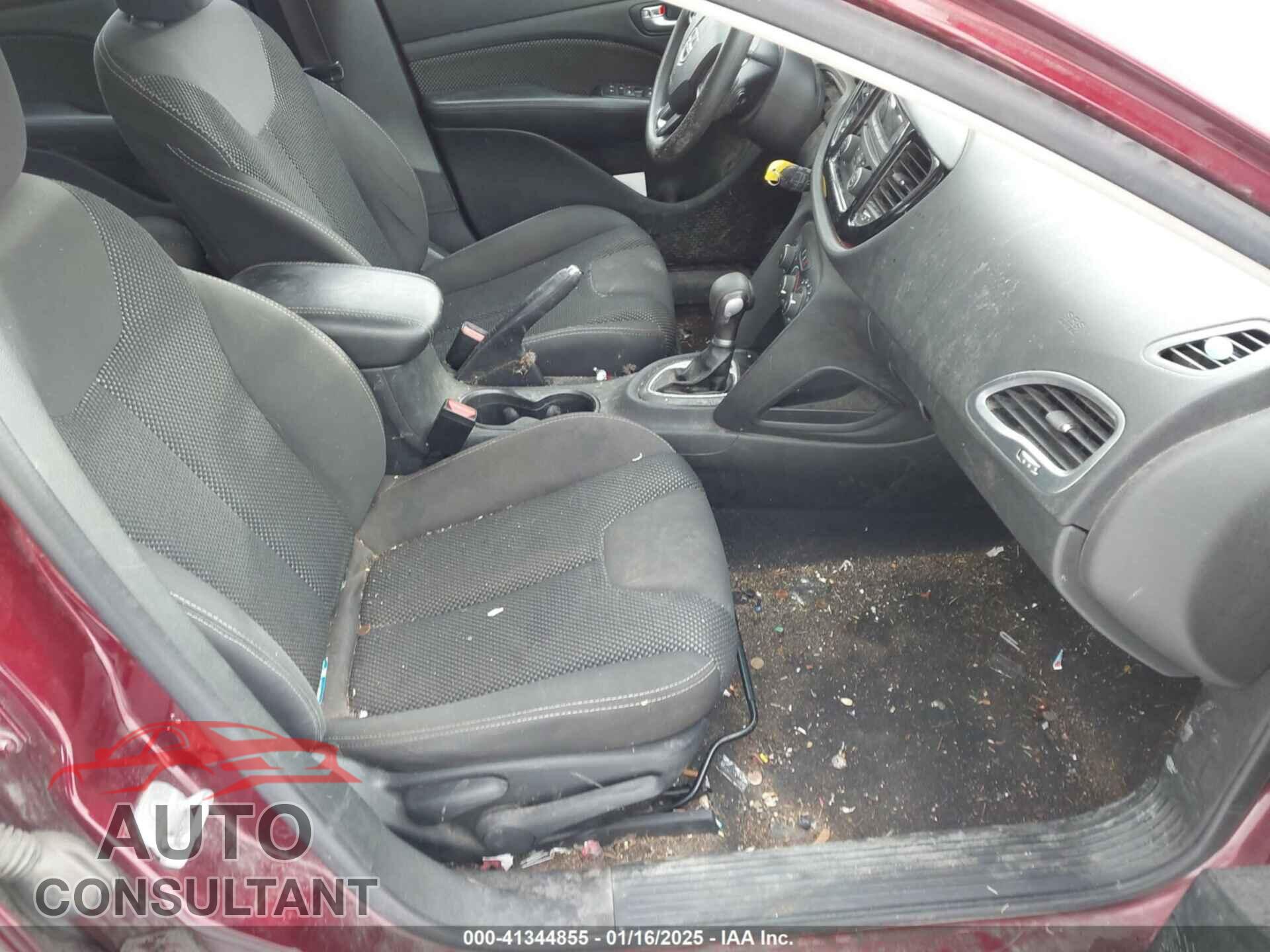 DODGE DART 2015 - 1C3CDFBB6FD374380