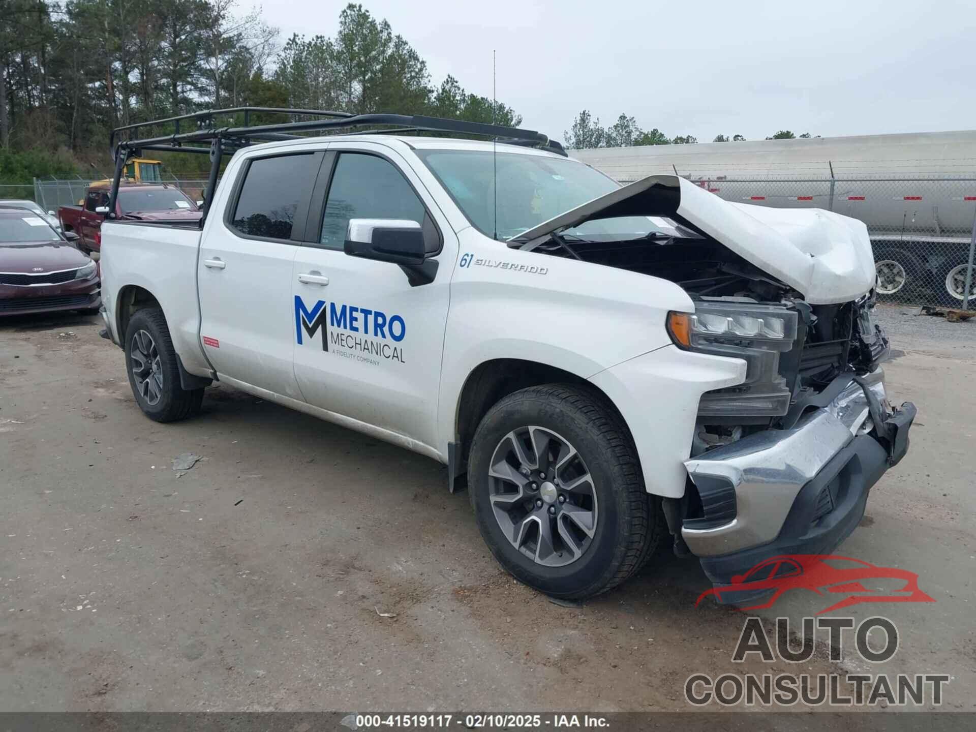 CHEVROLET SILVERADO 1500 2021 - 3GCPWCED1MG425366