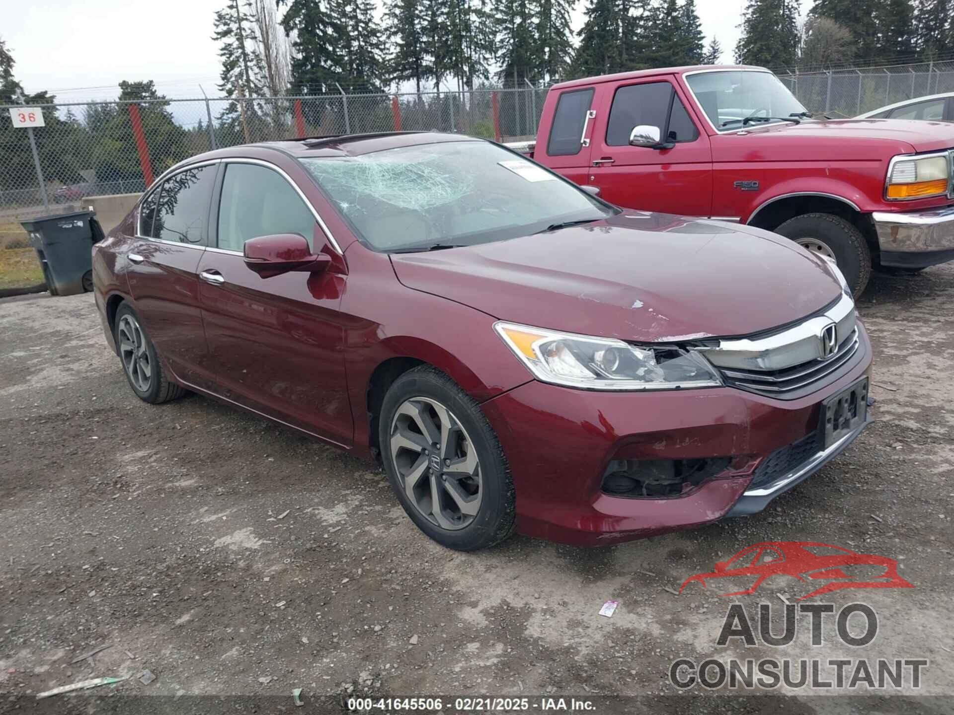 HONDA ACCORD 2017 - 1HGCR2F86HA137804