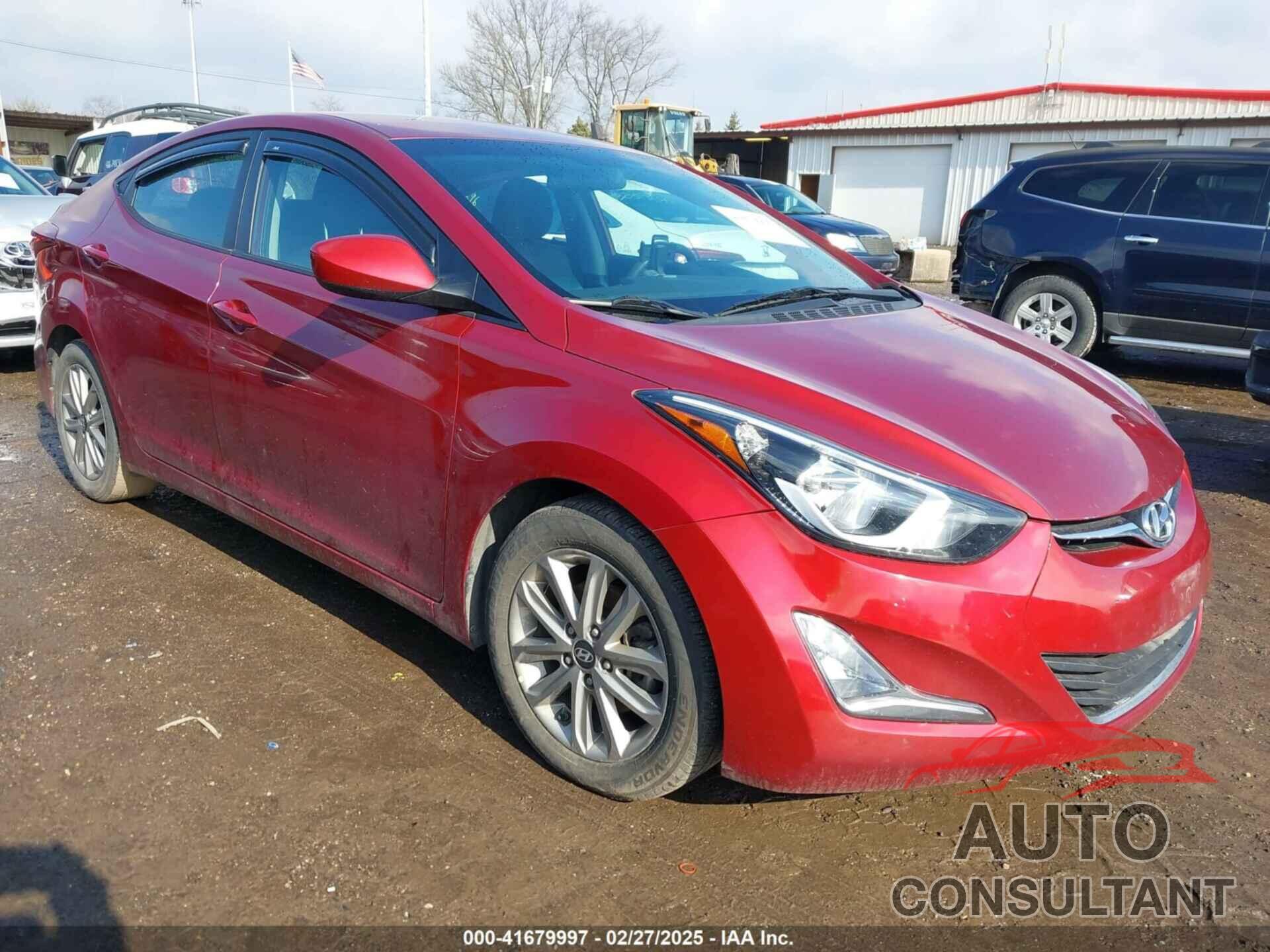 HYUNDAI ELANTRA 2016 - 5NPDH4AE1GH775500