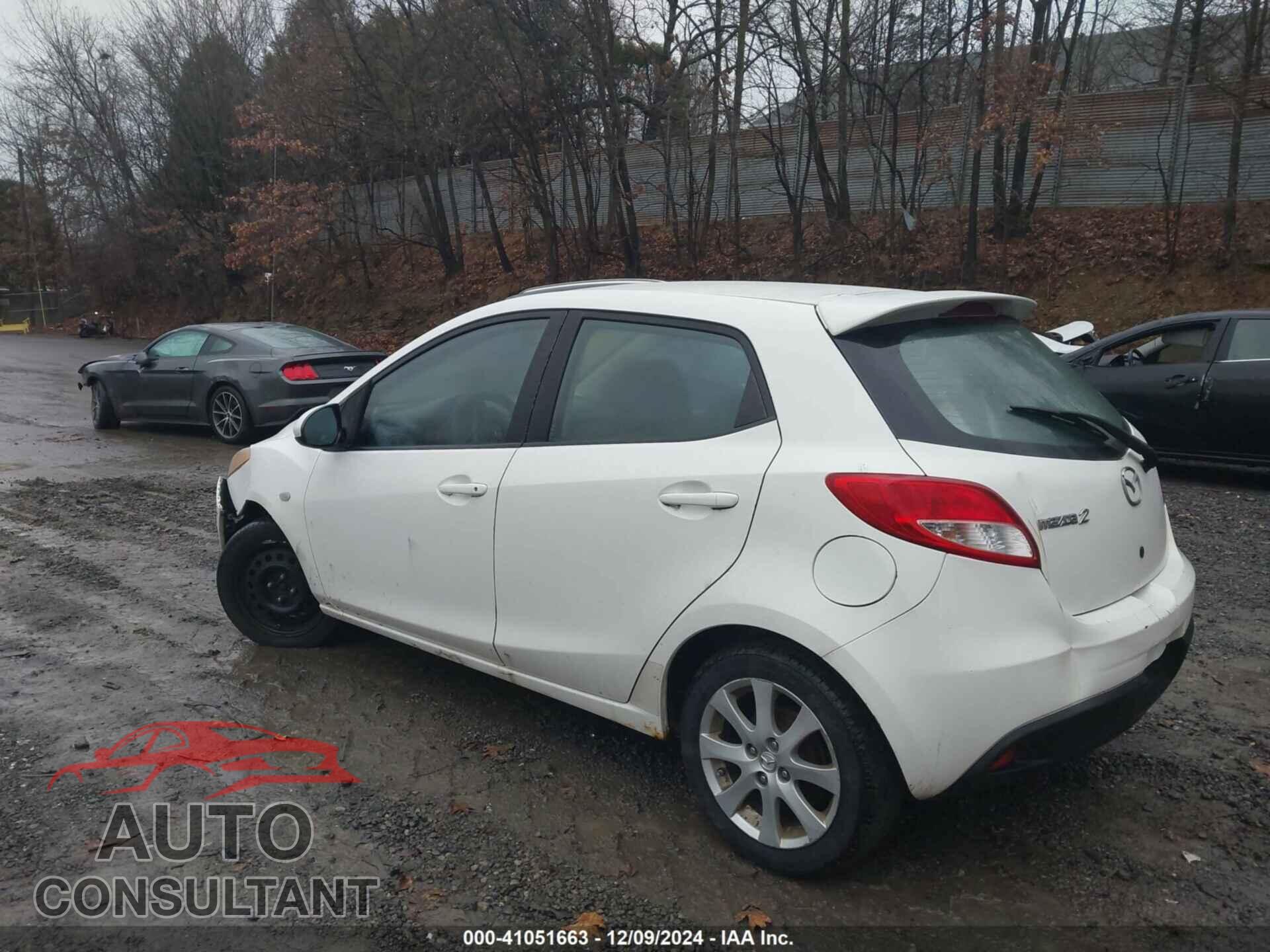 MAZDA MAZDA2 2012 - JM1DE1LY4C0141202