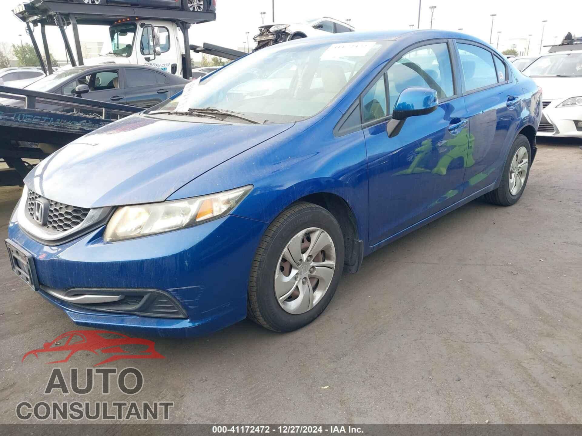 HONDA CIVIC 2013 - 19XFB2F55DE001029