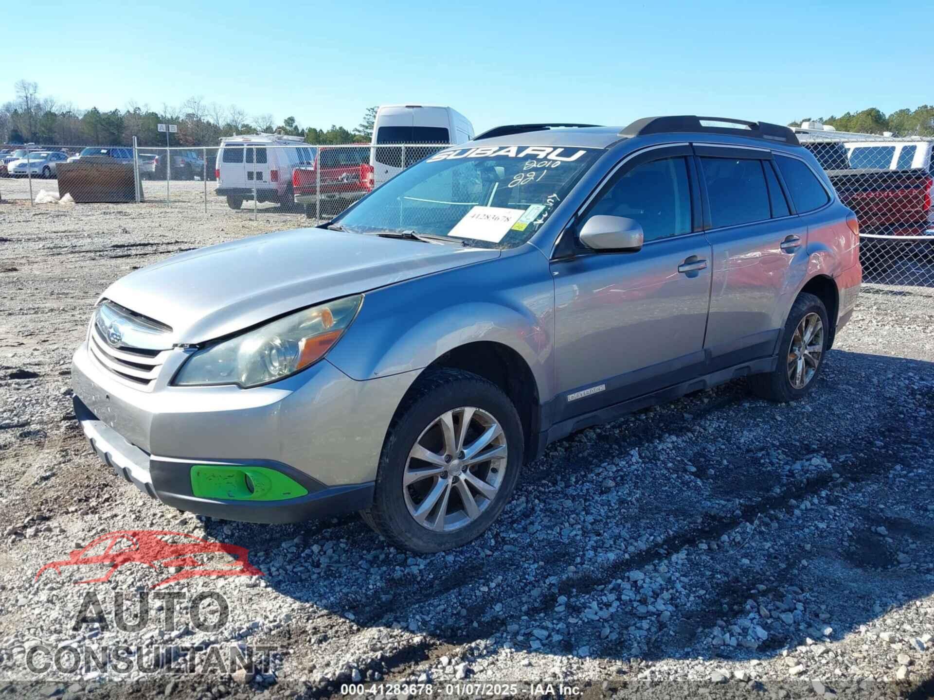 SUBARU OUTBACK 2011 - 4S4BRBGC6B3313982