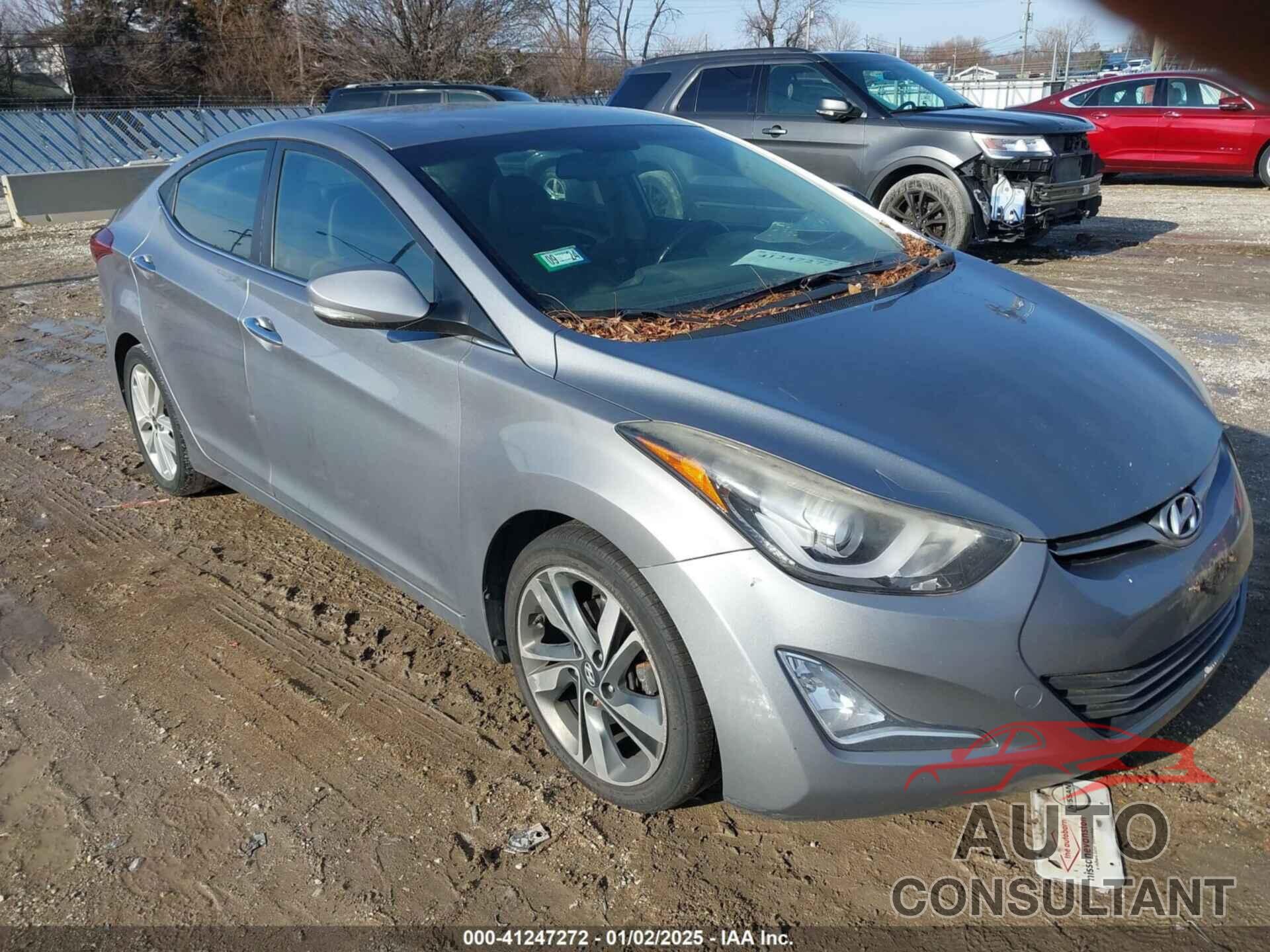 HYUNDAI ELANTRA 2014 - KMHDH4AE4EU138129